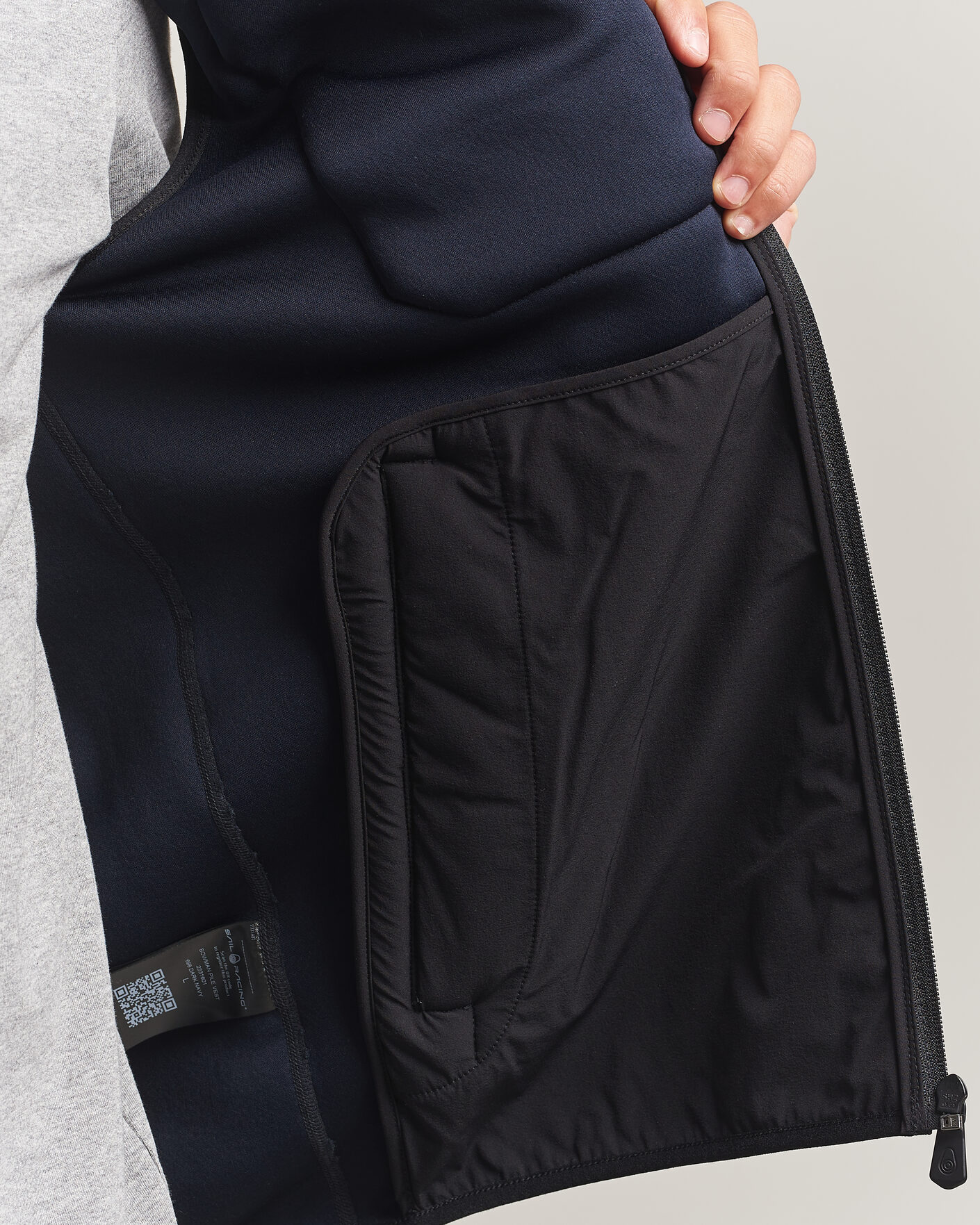 Hombres | Jerséis y prendas de punto | Sail Racing | Bowman Pile Vest Dark Navy