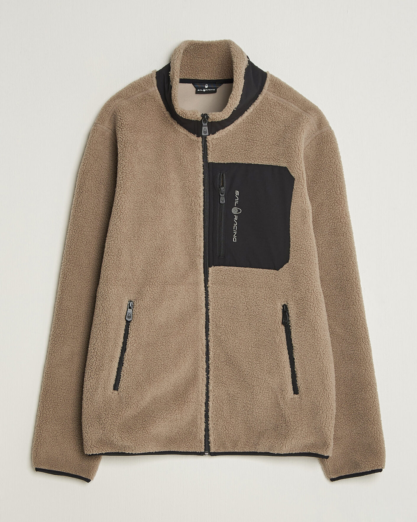 Hombres | Jerséis y prendas de punto | Sail Racing | Bowman Pile Full Zip Sand