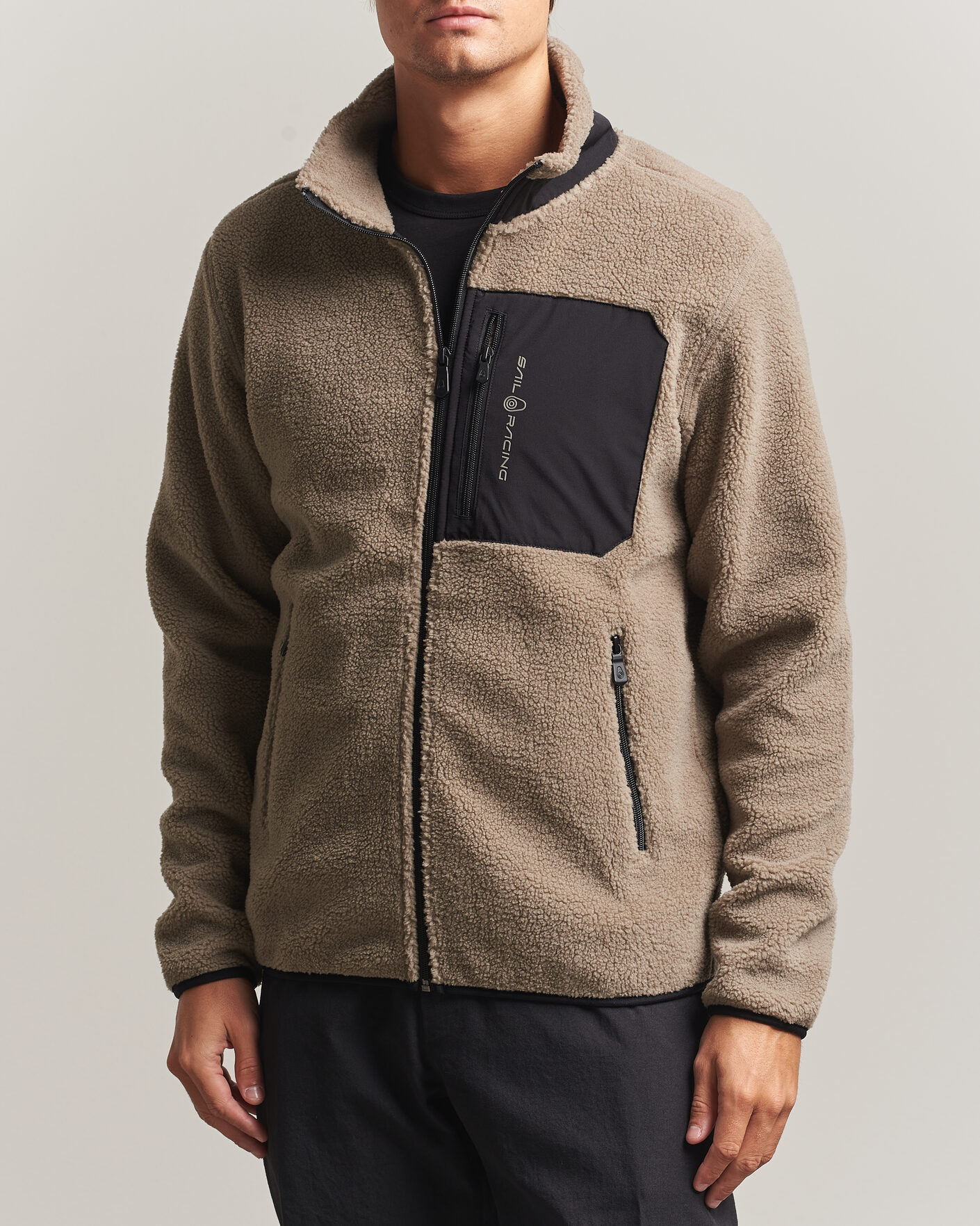 Hombres | Jerséis y prendas de punto | Sail Racing | Bowman Pile Full Zip Sand