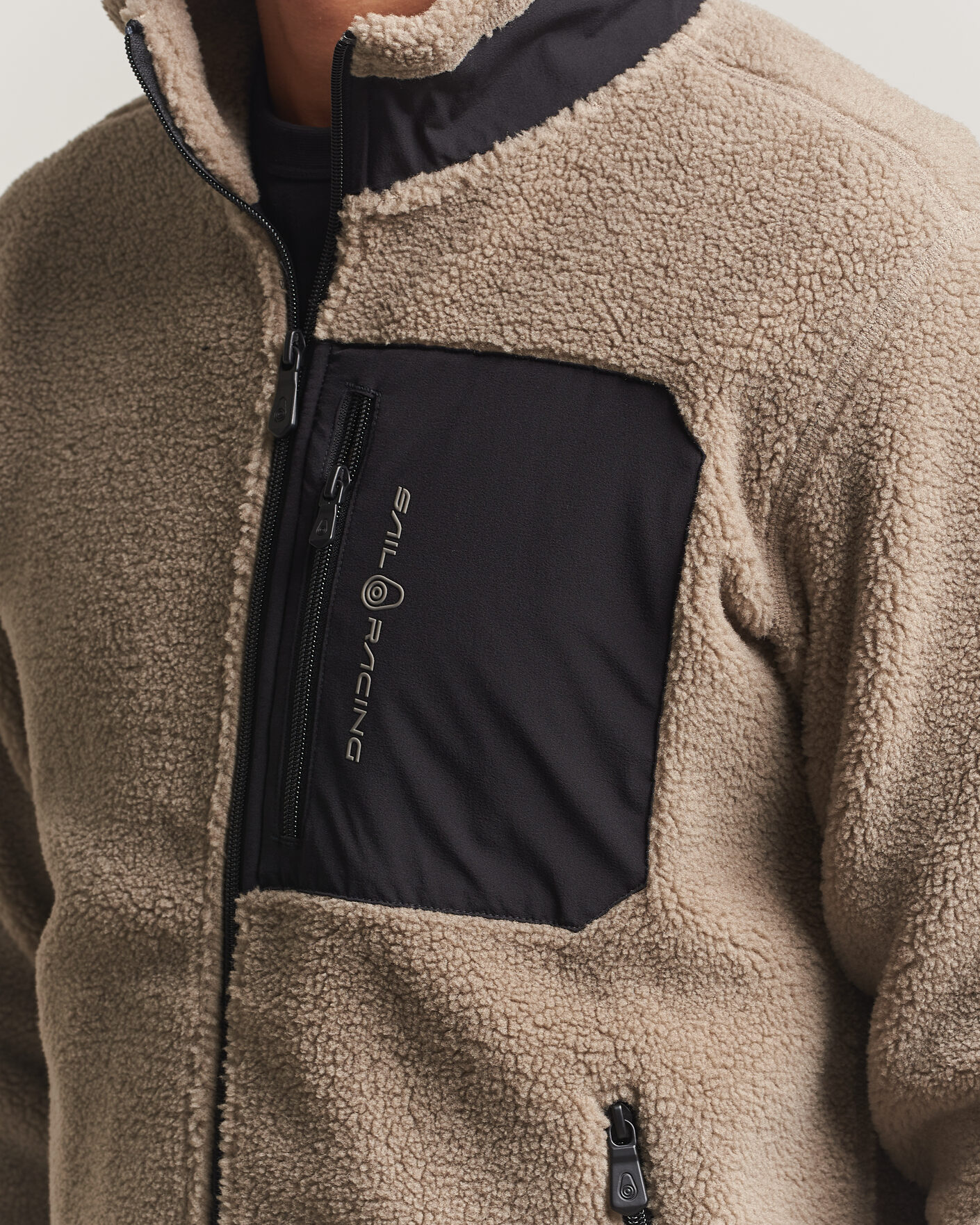Hombres | Jerséis y prendas de punto | Sail Racing | Bowman Pile Full Zip Sand