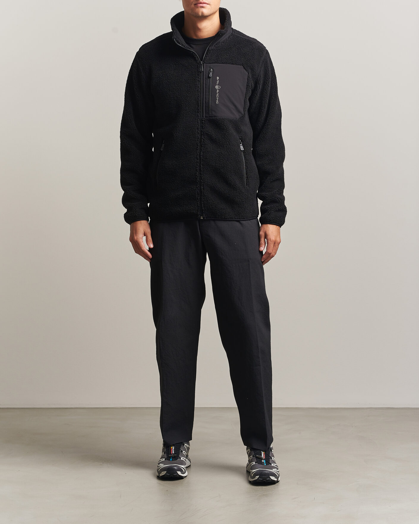 Hombres | Jerséis y prendas de punto | Sail Racing | Bowman Pile Full Zip Carbon