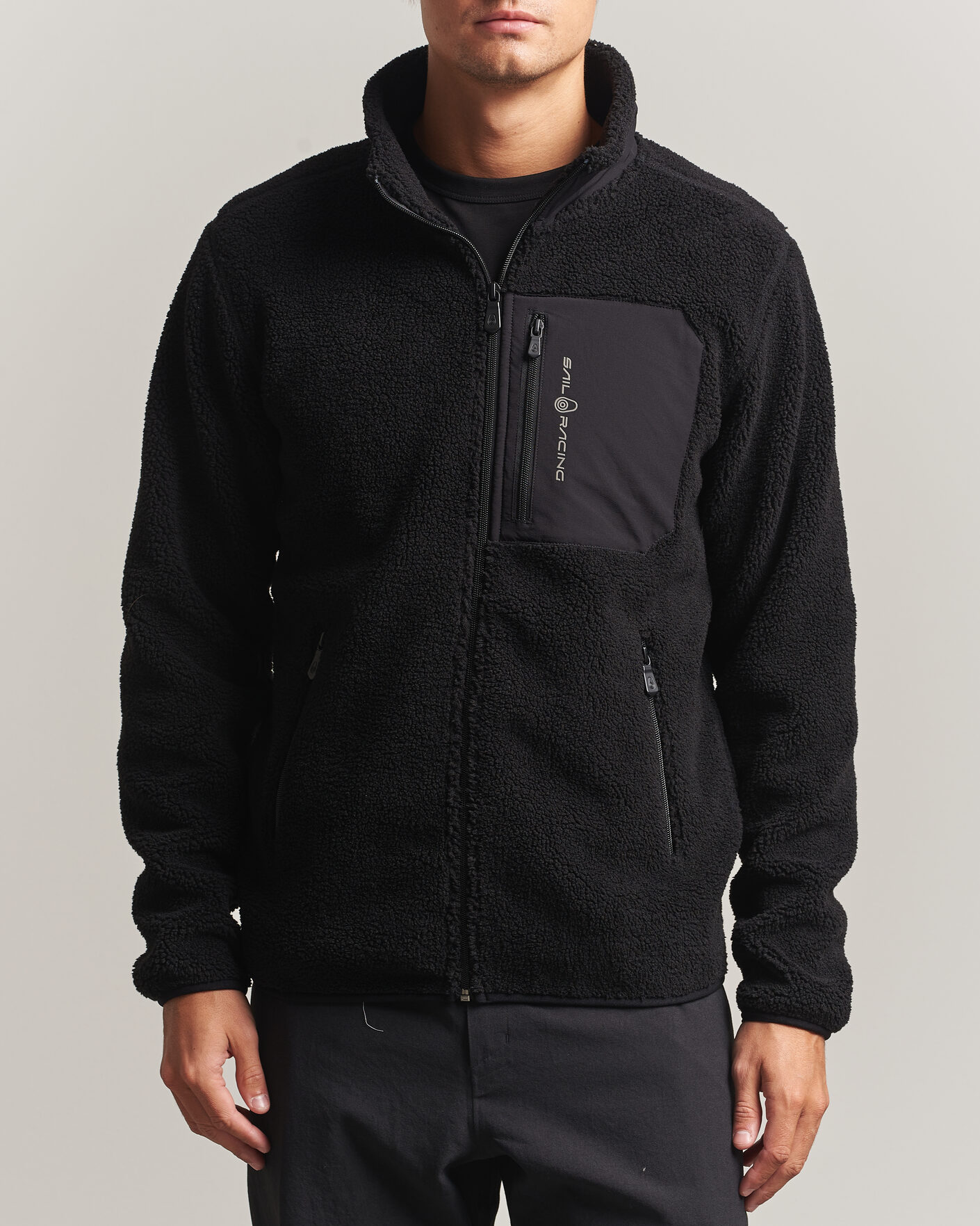 Hombres | Jerséis y prendas de punto | Sail Racing | Bowman Pile Full Zip Carbon
