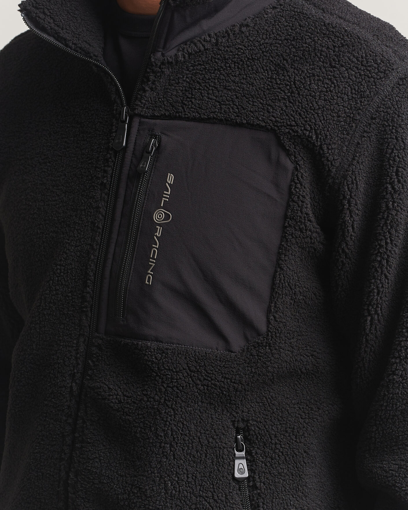 Hombres | Jerséis y prendas de punto | Sail Racing | Bowman Pile Full Zip Carbon