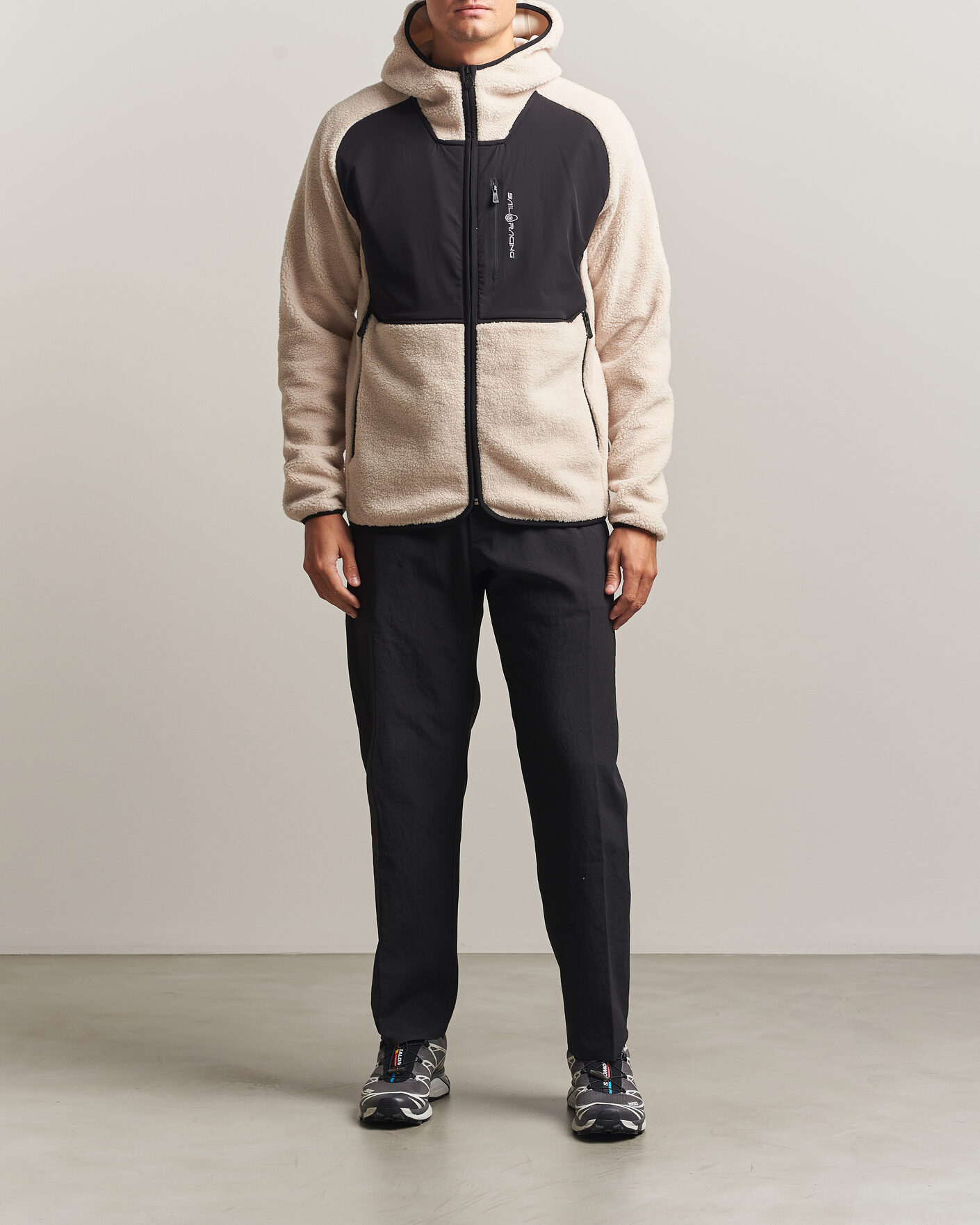 Hombres | Jerséis y prendas de punto | Sail Racing | Patrol Pile Full Zip Hoodie Ivory