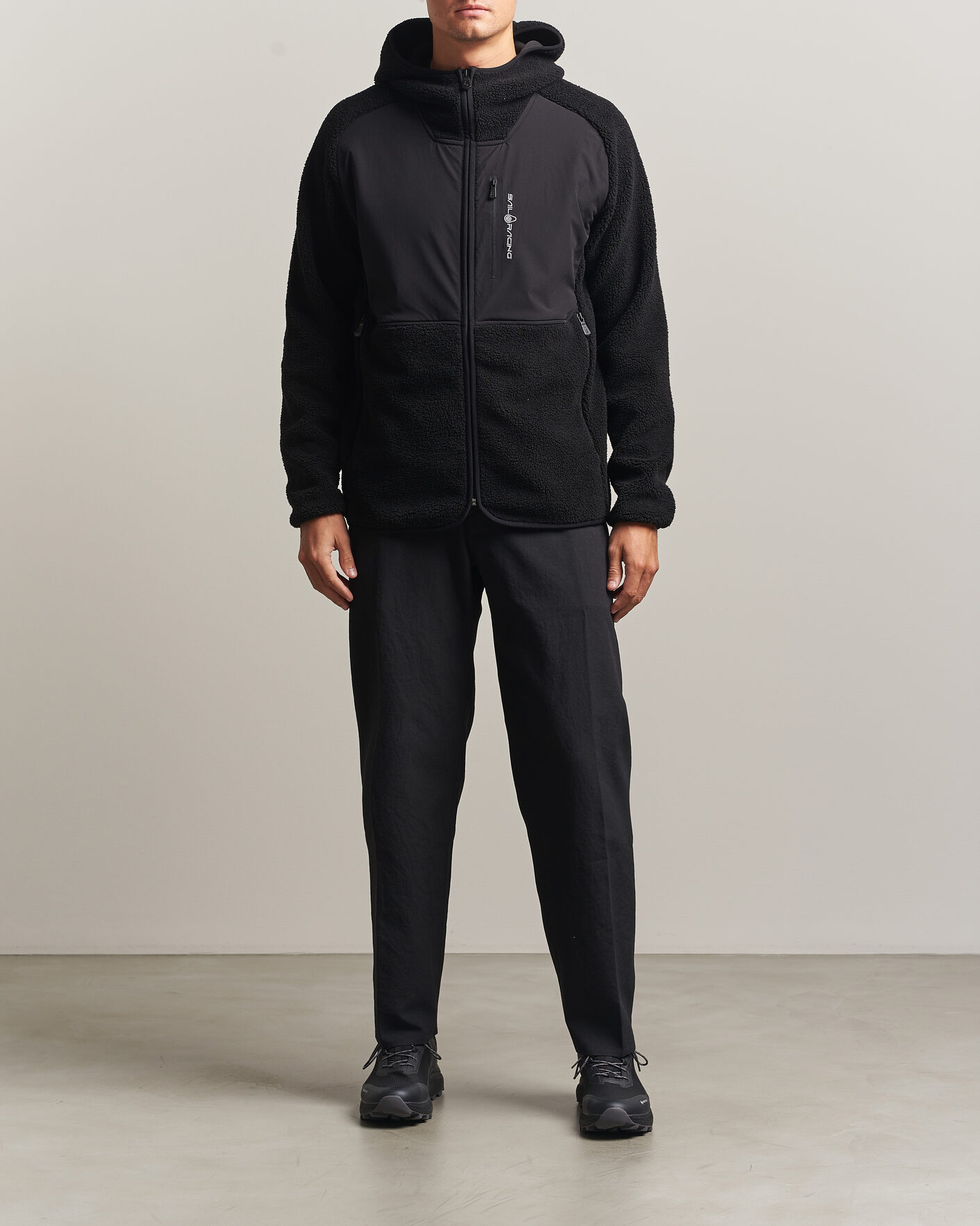 Hombres | Jerséis y prendas de punto | Sail Racing | Patrol Pile Full Zip Hoodie Carbon