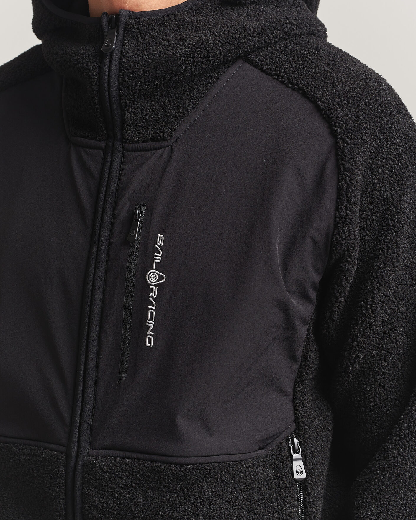 Hombres | Jerséis y prendas de punto | Sail Racing | Patrol Pile Full Zip Hoodie Carbon
