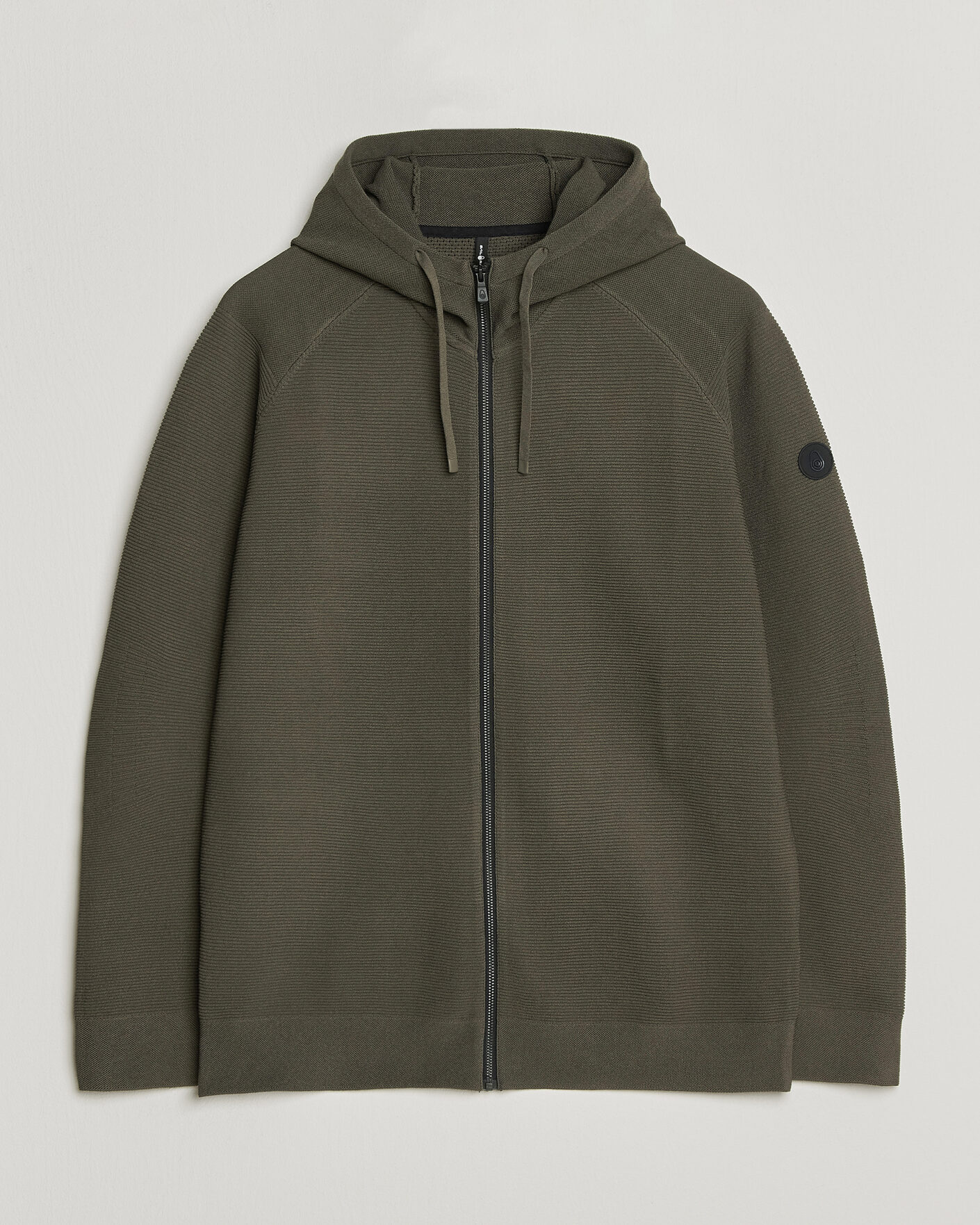 Hombres | Jerséis y prendas de punto | Sail Racing | Element Seamless Full Zip Hoodie Mud Green
