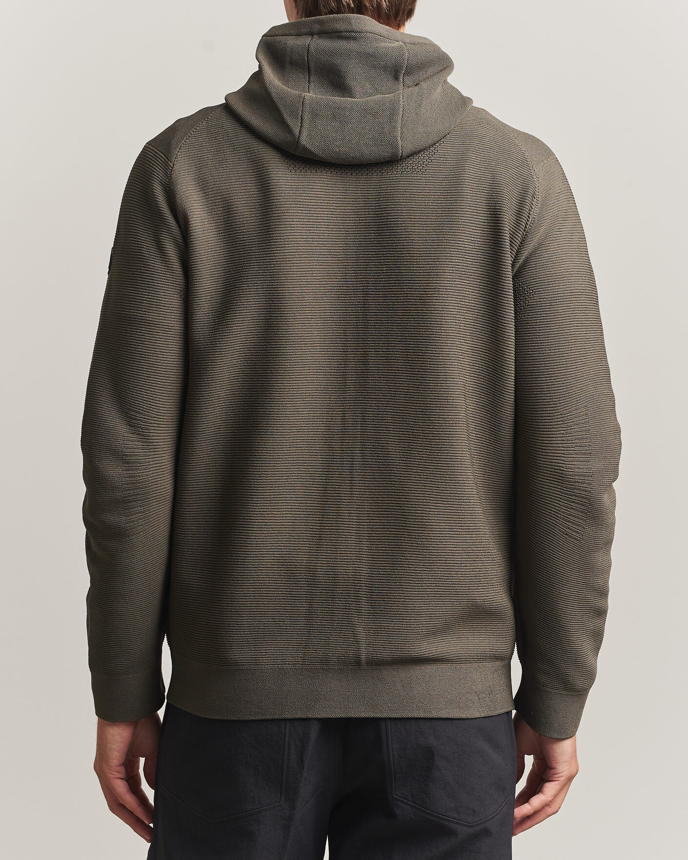 Hombres | Jerséis y prendas de punto | Sail Racing | Element Seamless Full Zip Hoodie Mud Green
