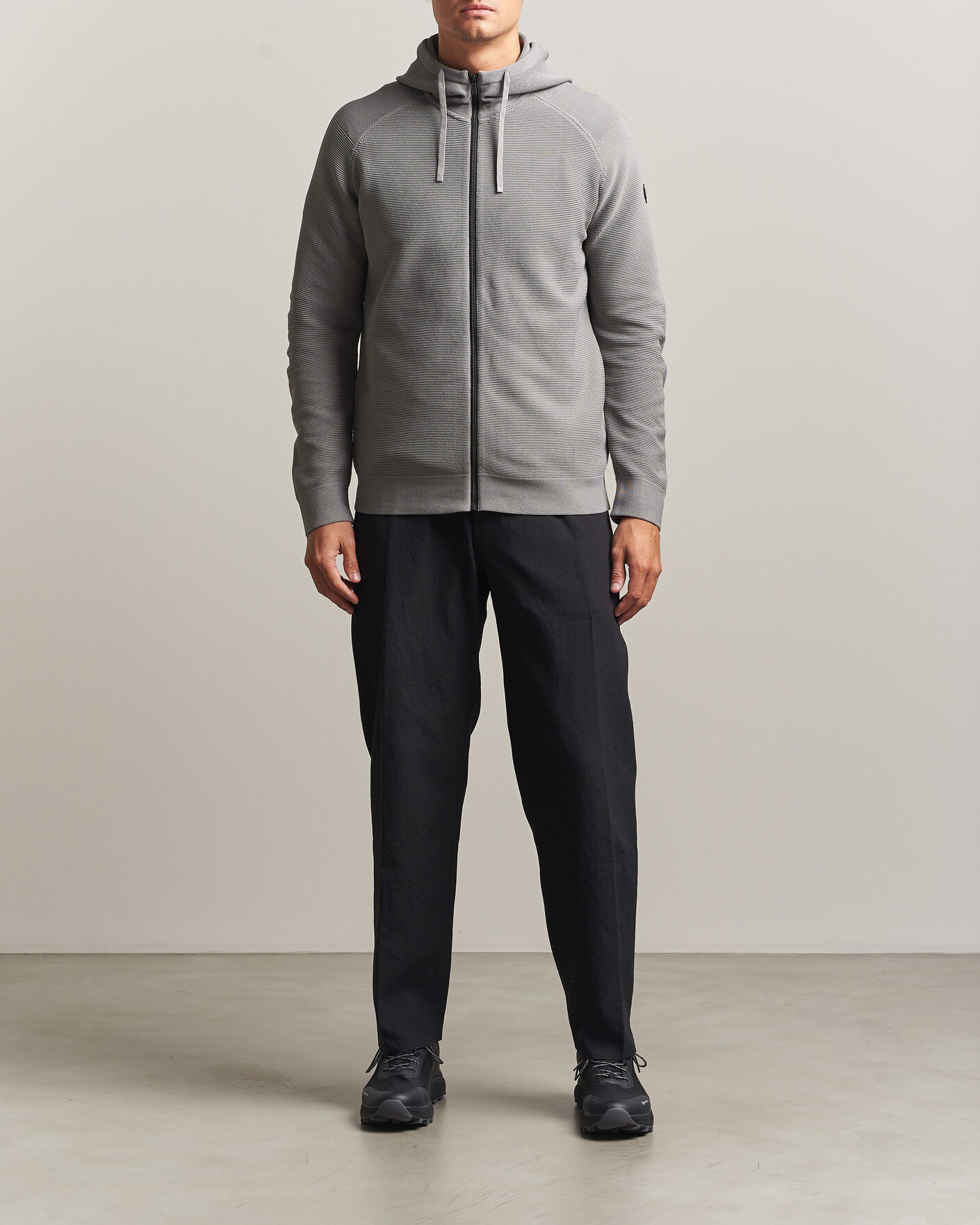Hombres | Jerséis y prendas de punto | Sail Racing | Element Seamless Full Zip Hoodie Frost Grey