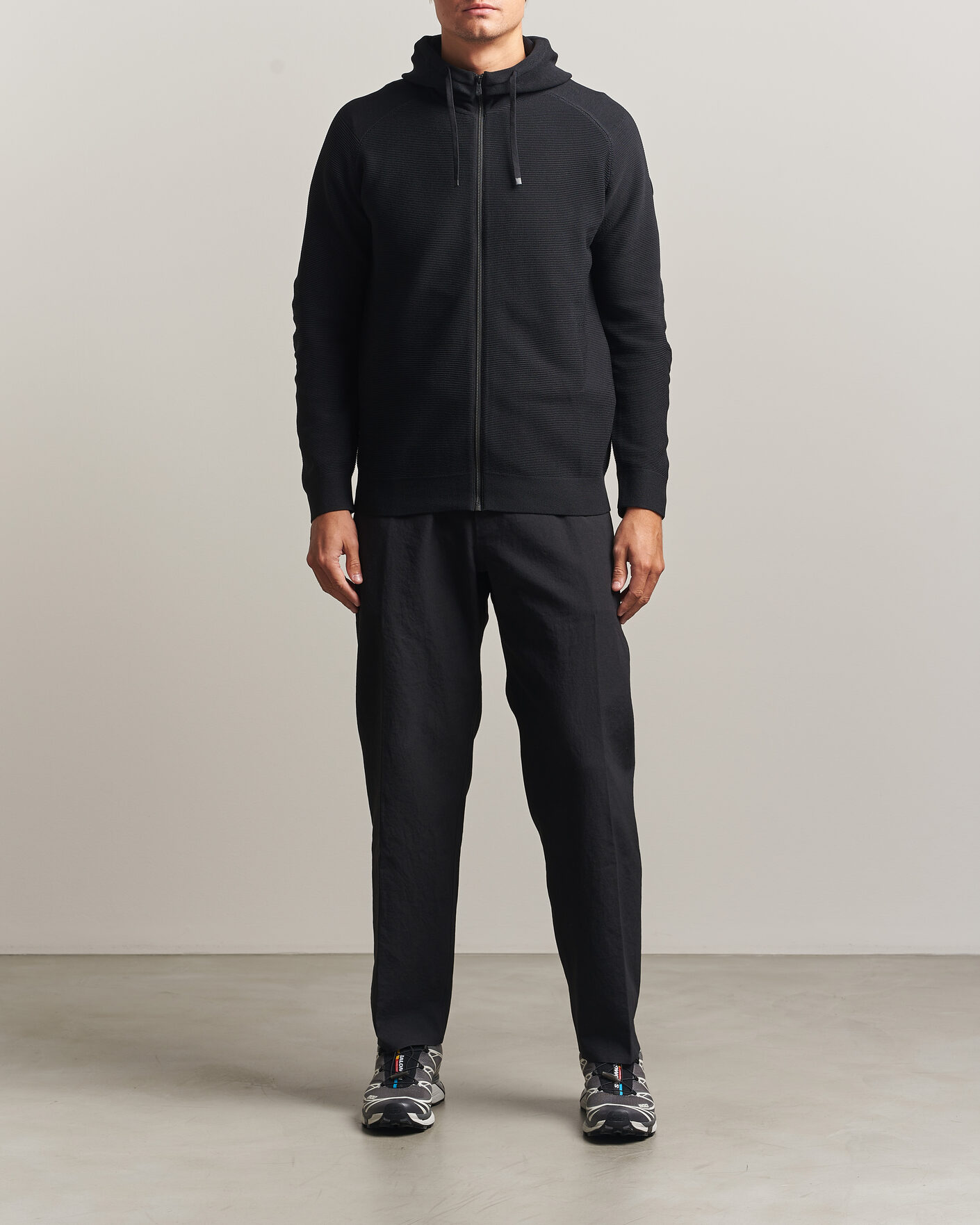 Hombres | Jerséis y prendas de punto | Sail Racing | Element Seamless Full Zip Hoodie Carbon