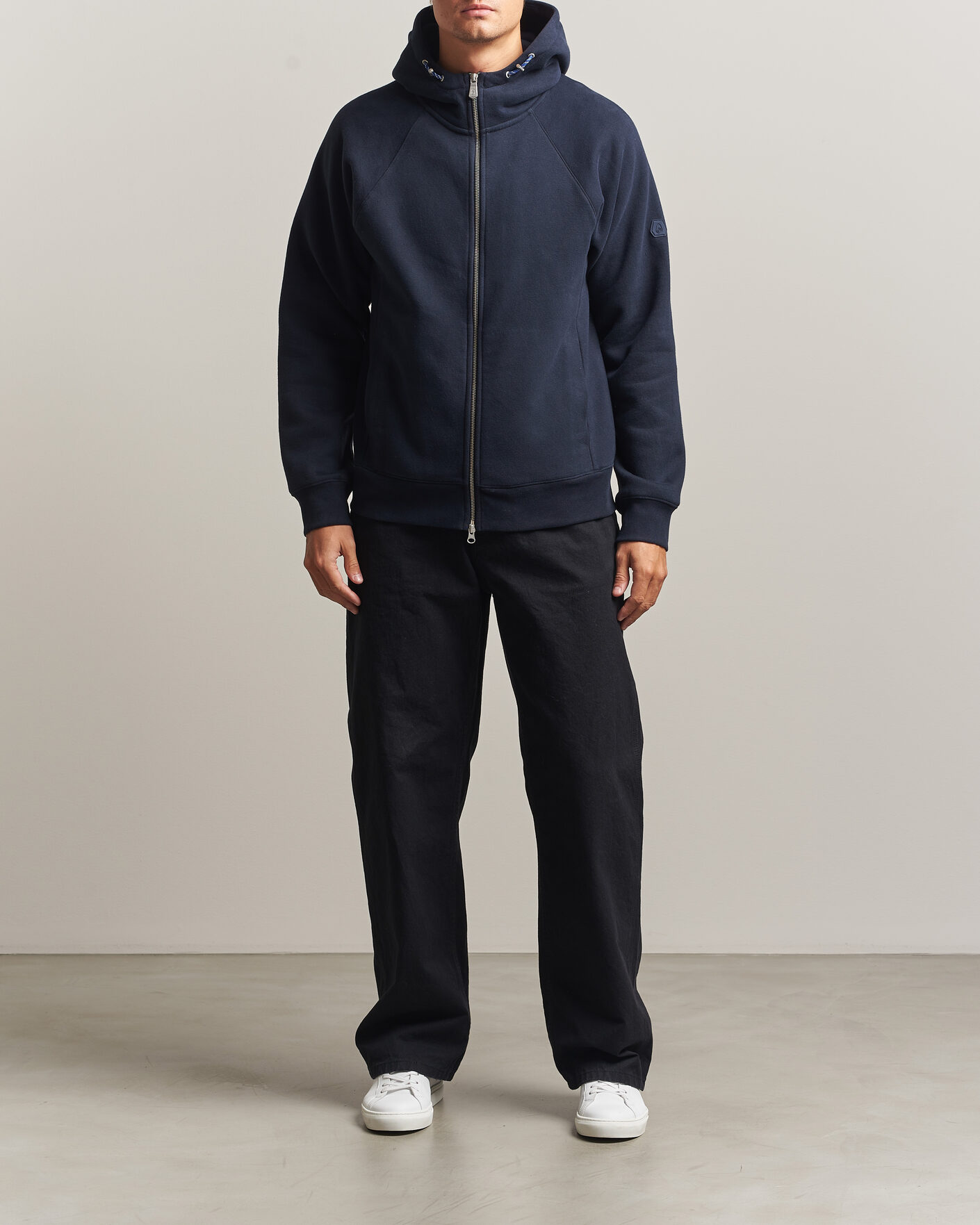 Hombres | Jerséis y prendas de punto | Sail Racing | Flow Full Zip Hoodie Dark Navy