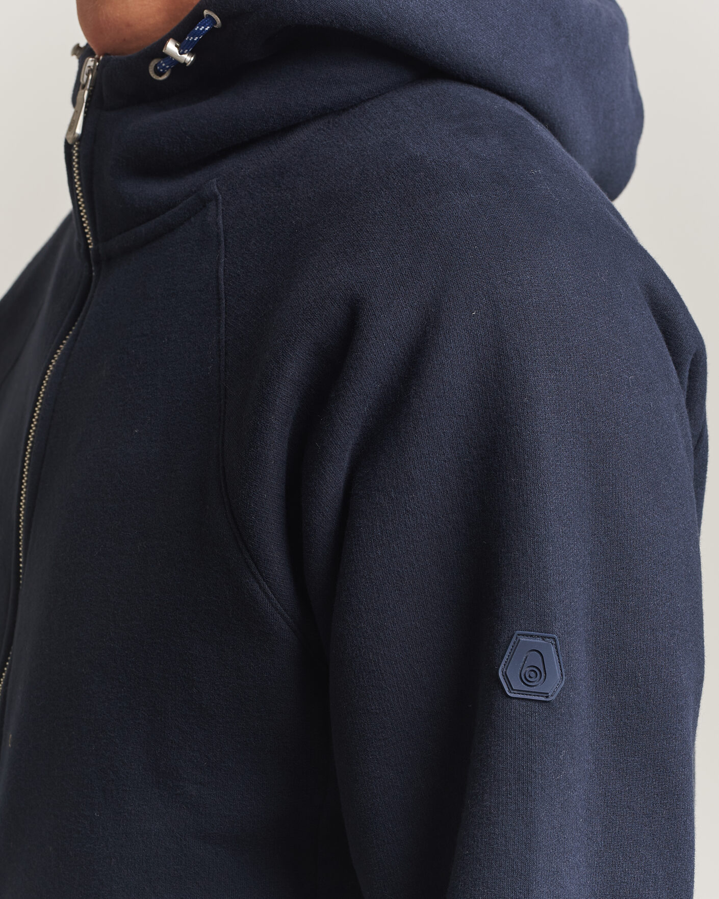 Hombres | Jerséis y prendas de punto | Sail Racing | Flow Full Zip Hoodie Dark Navy
