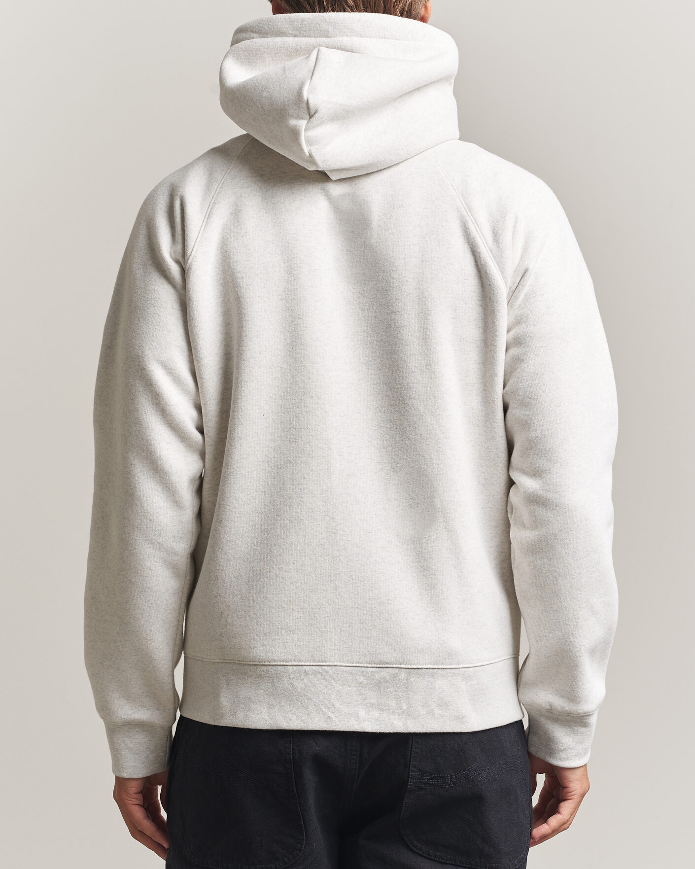 Hombres | Jerséis y prendas de punto | Sail Racing | Flow Full Zip Hoodie Light Grey Melange