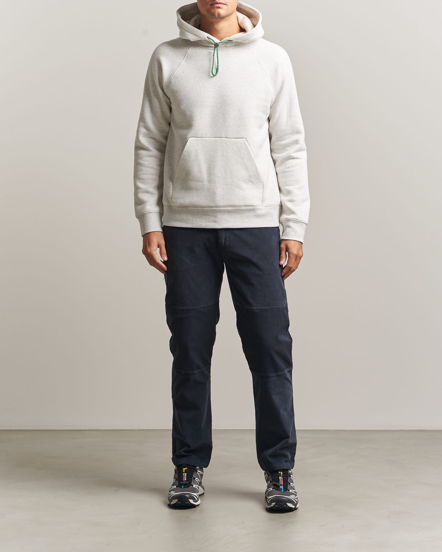 Hombres | Jerséis y prendas de punto | Sail Racing | Flow Hoodie Light Grey Melange