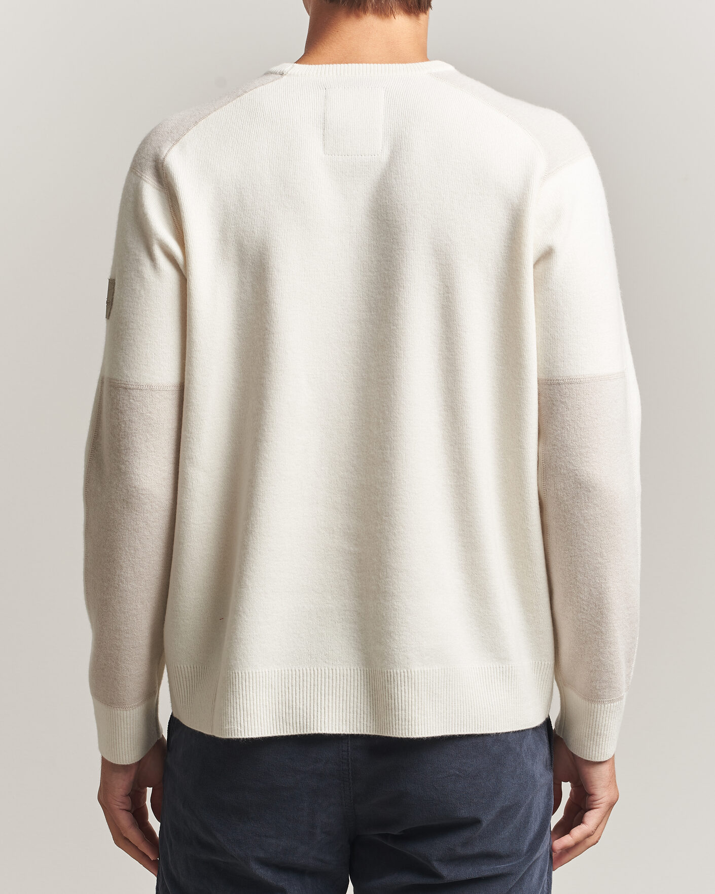 Hombres | Jerséis y prendas de punto | Sail Racing | Spine Wool Knitted Sweater Off White