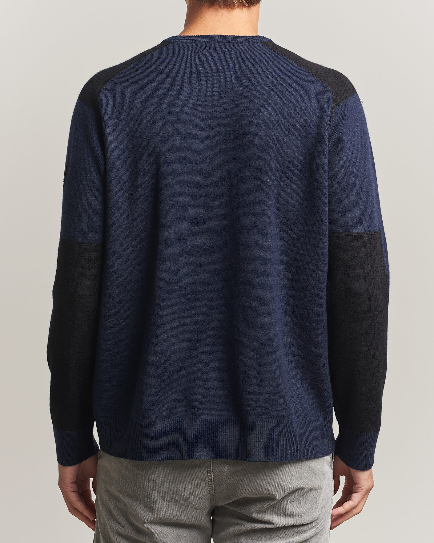 Hombres | Jerséis y prendas de punto | Sail Racing | Spine Wool Knitted Sweater Dark Navy