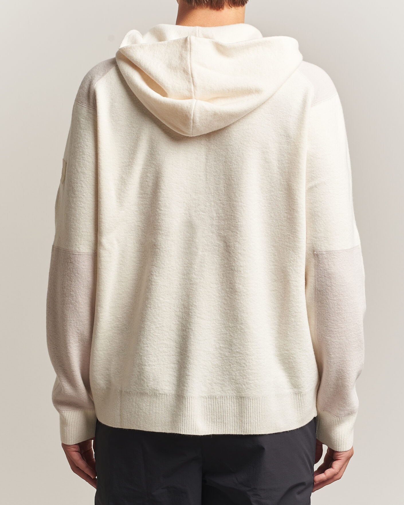 Hombres | Jerséis y prendas de punto | Sail Racing | Spine Wool Knitted Full Zip Hoodie Off White