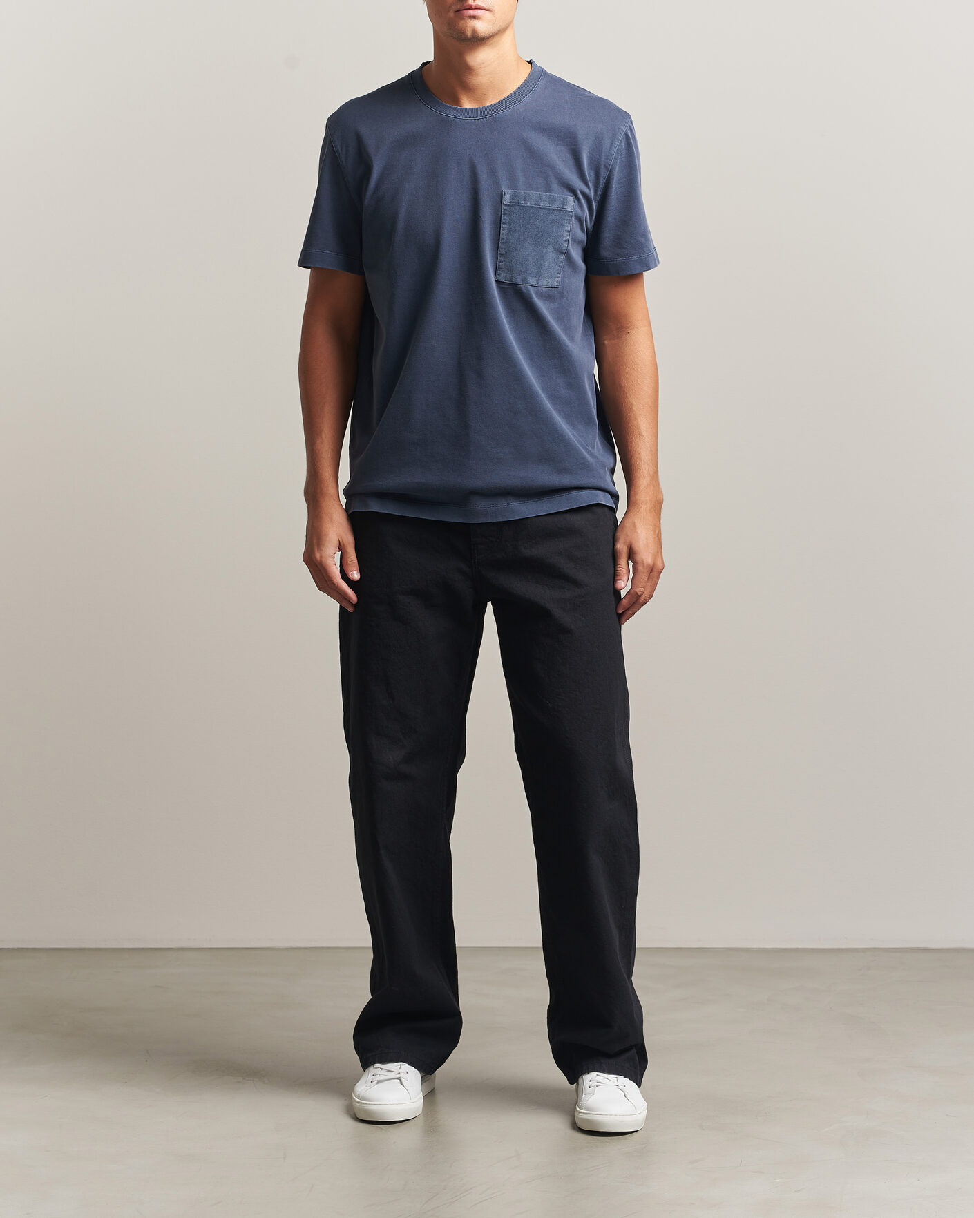 Hombres | Camisetas | Sail Racing | Grinder Corduroy T-Shirt Dark Navy