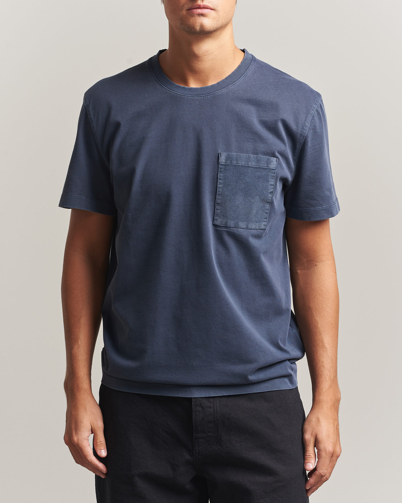 Hombres | Camisetas | Sail Racing | Grinder Corduroy T-Shirt Dark Navy