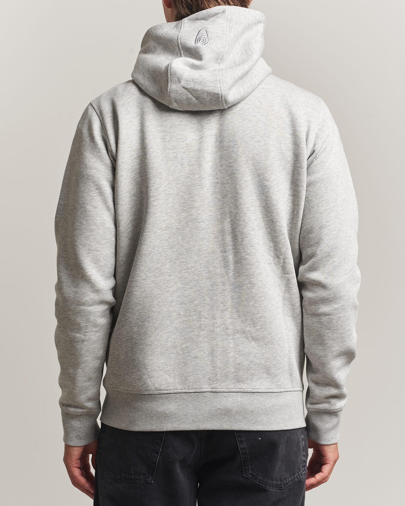 Hombres | Jerséis y prendas de punto | Sail Racing | Bowman Full Zip Hoodie Grey Melnage