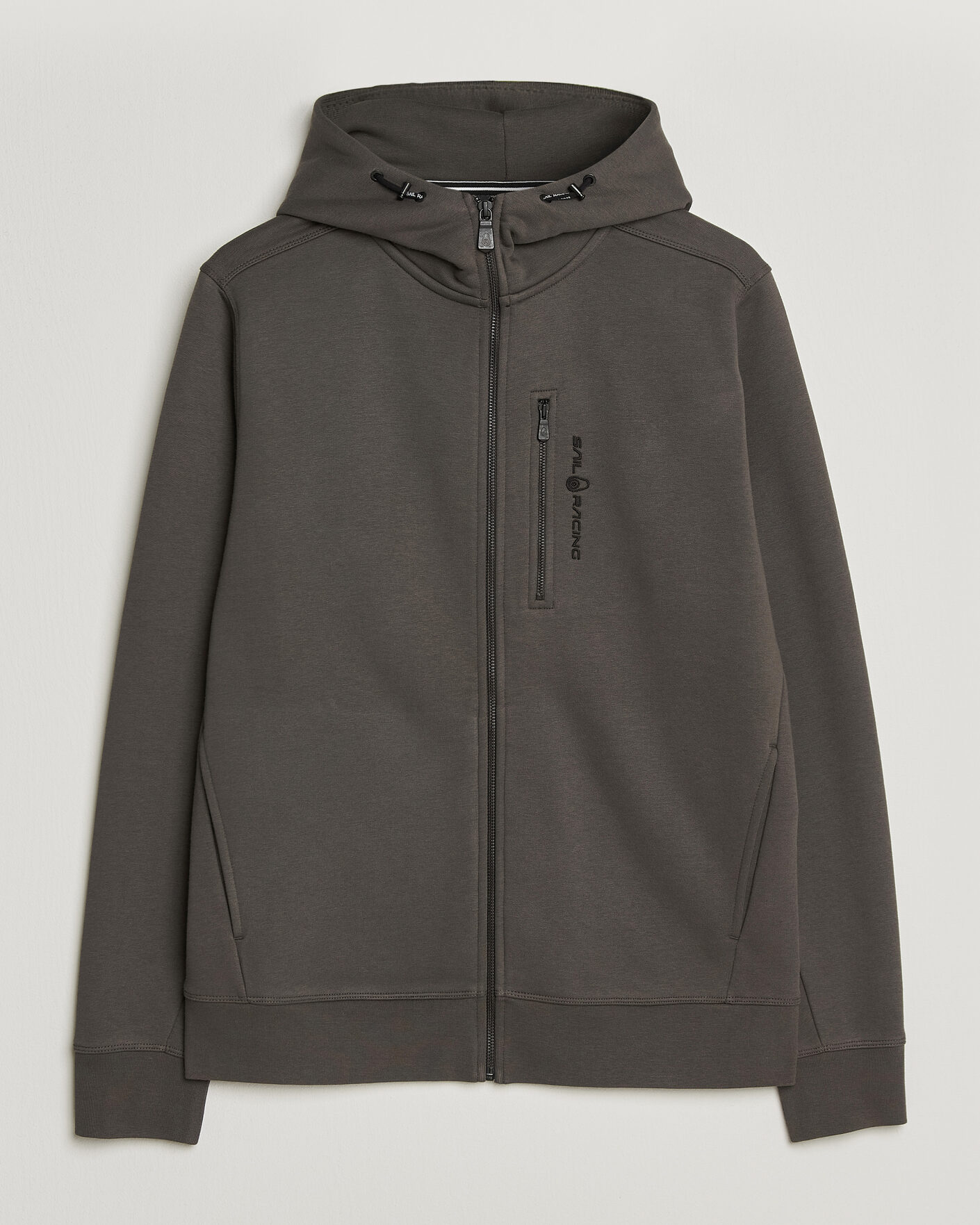 Hombres | Jerséis y prendas de punto | Sail Racing | Bowman Full Zip Hoodie Asphalt