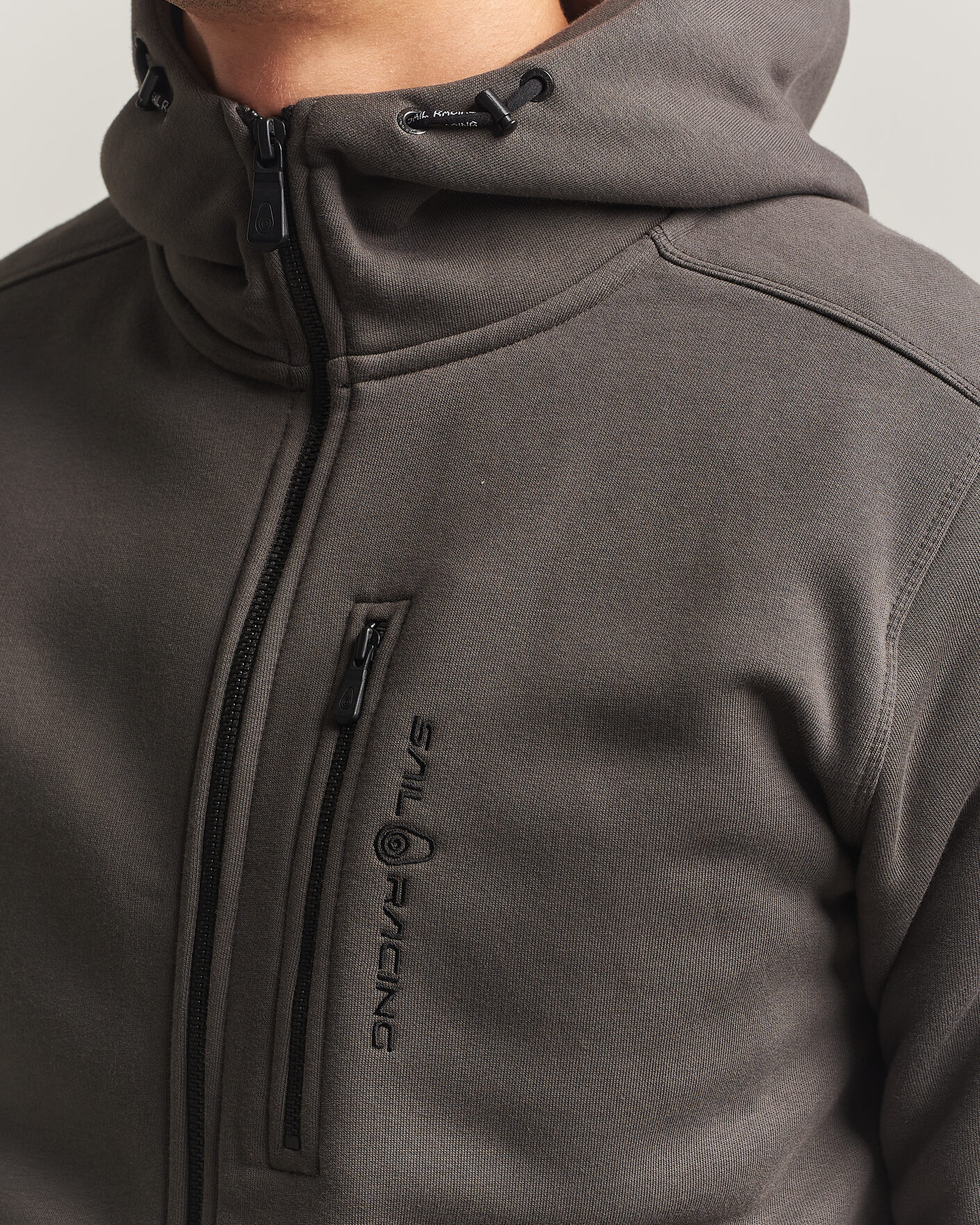 Hombres | Jerséis y prendas de punto | Sail Racing | Bowman Full Zip Hoodie Asphalt