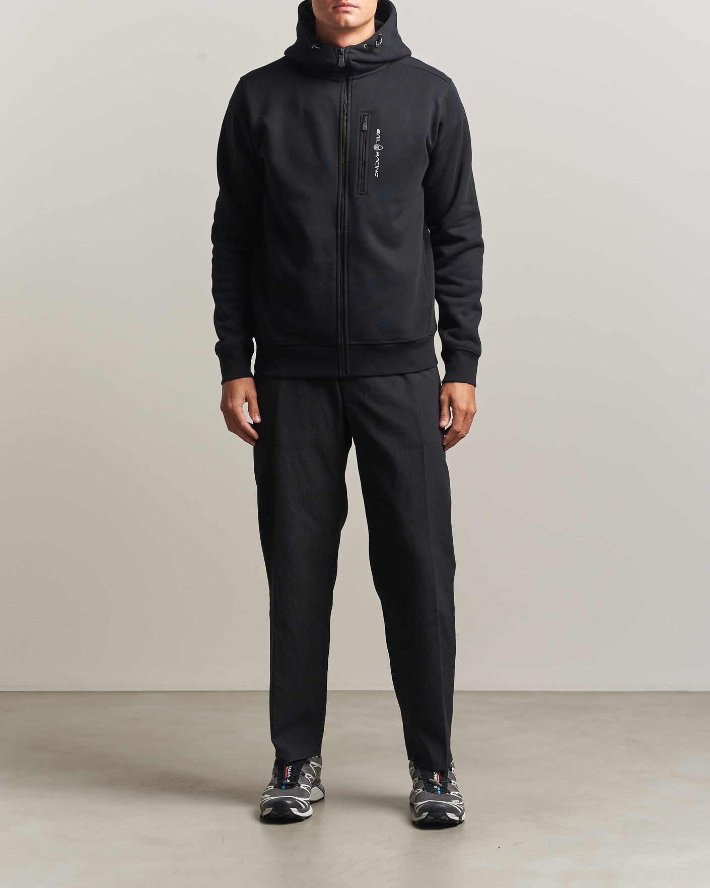 Hombres | Jerséis y prendas de punto | Sail Racing | Bowman Full Zip Hoodie Carbon