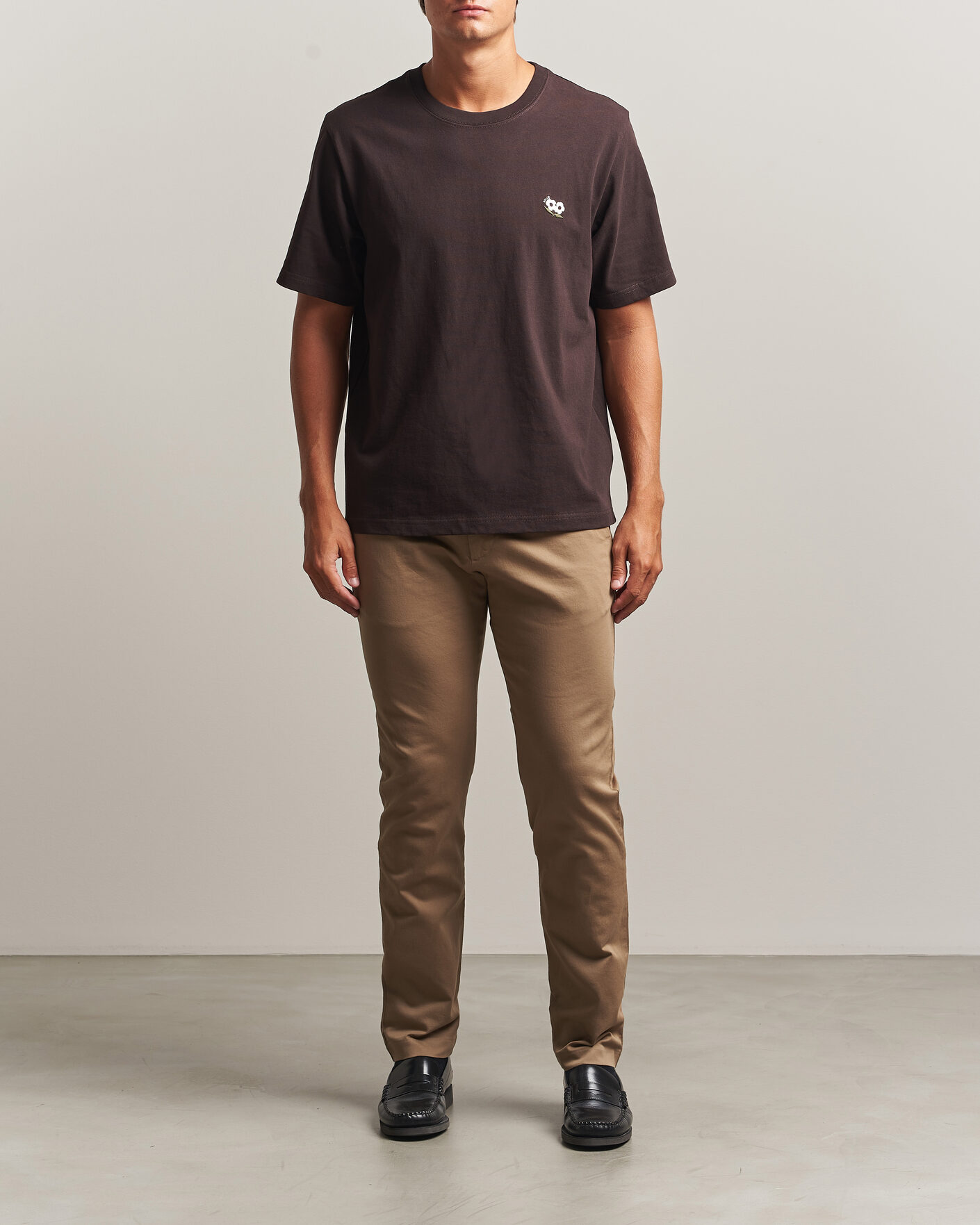 Hombres | Pantalones | NN07 | Theo Regular Fit Chinos Desert Clay