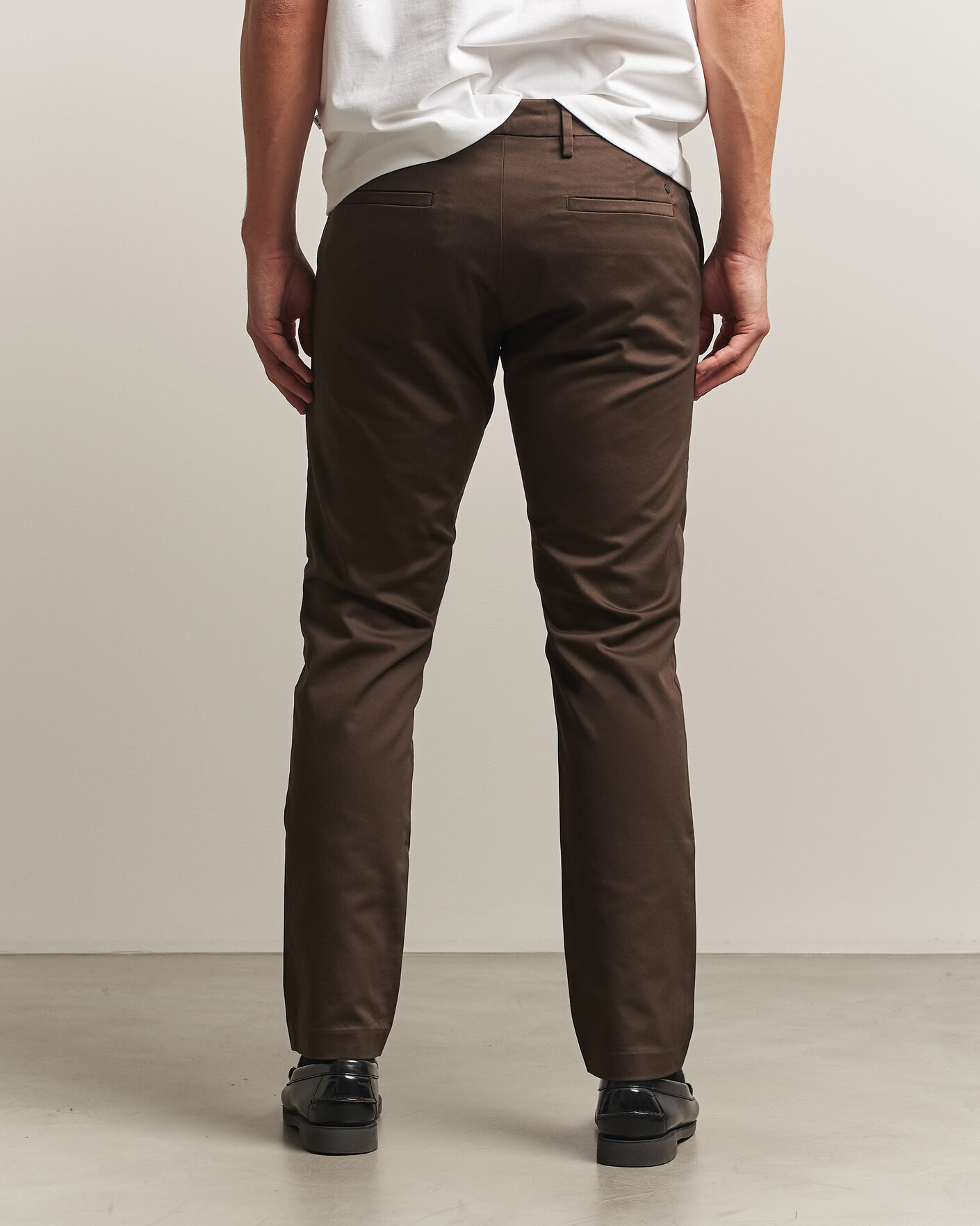 Hombres | Pantalones | NN07 | Theo Regular Fit Chinos Earthwood