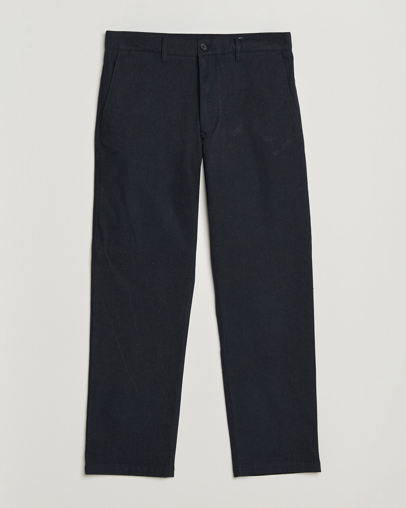 Hombres | Pantalones | NN07 | Aden Brushed Cotton Trousers Deep Navy