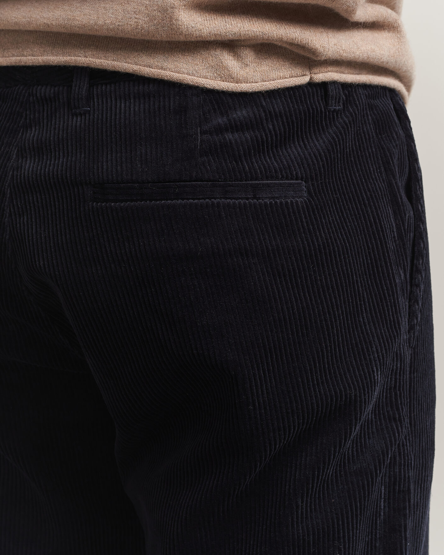 Hombres | Pantalones | NN07 | Aden Regular Fit Corduroy Chinos Deep Navy