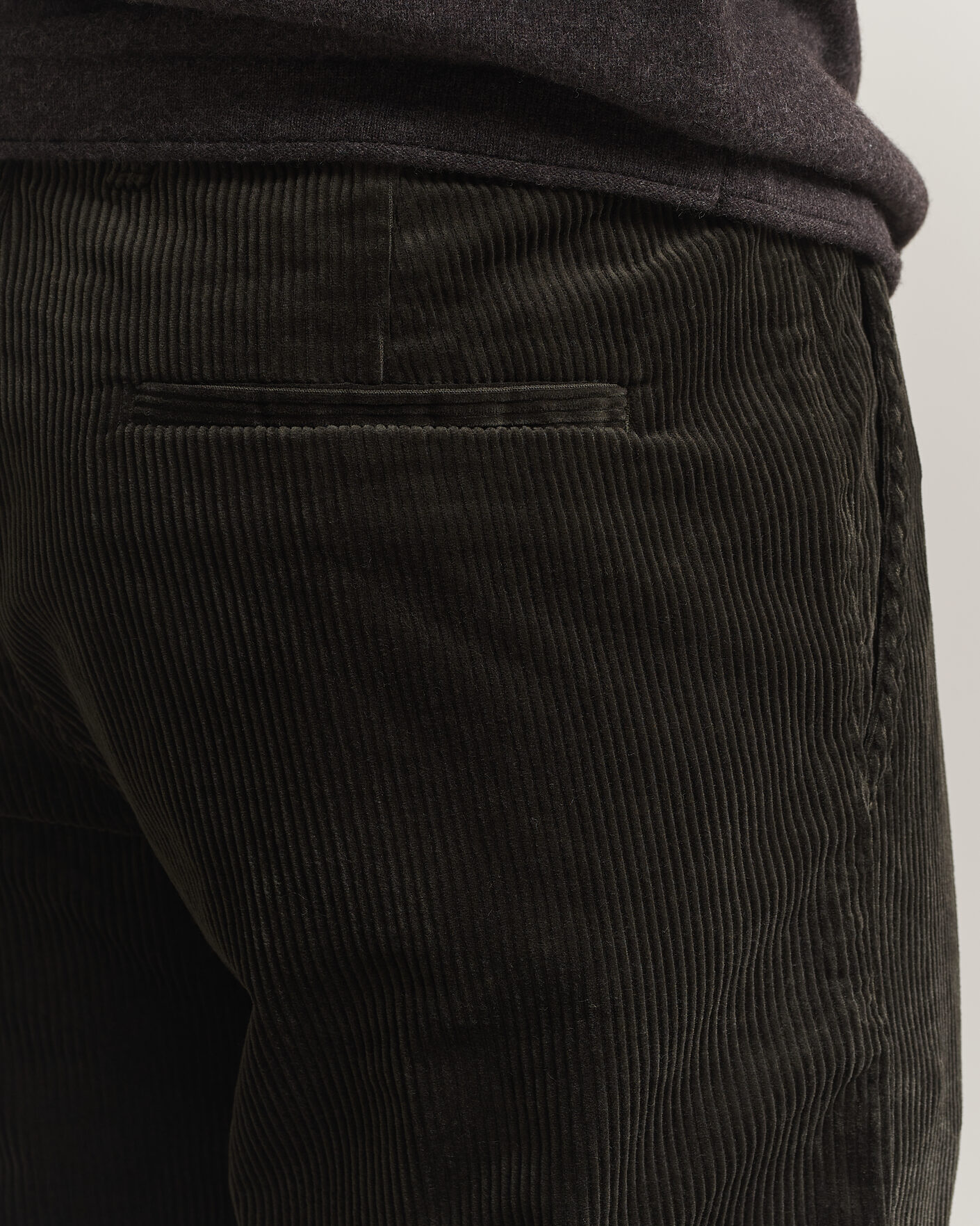 Hombres | Pantalones | NN07 | Aden Regular Fit Corduroy Chinos Dark Army