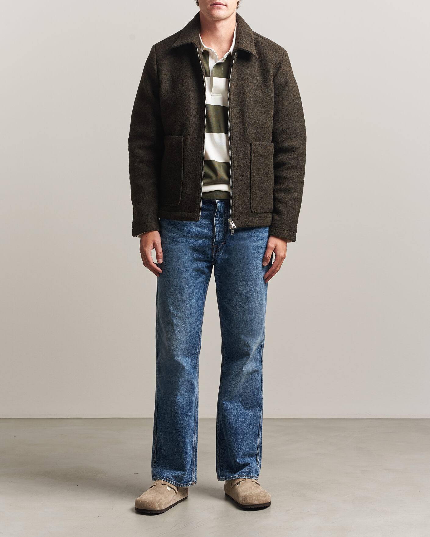 Hombres | Abrigos y chaquetas | NN07 | Gael Jacket Dark Army