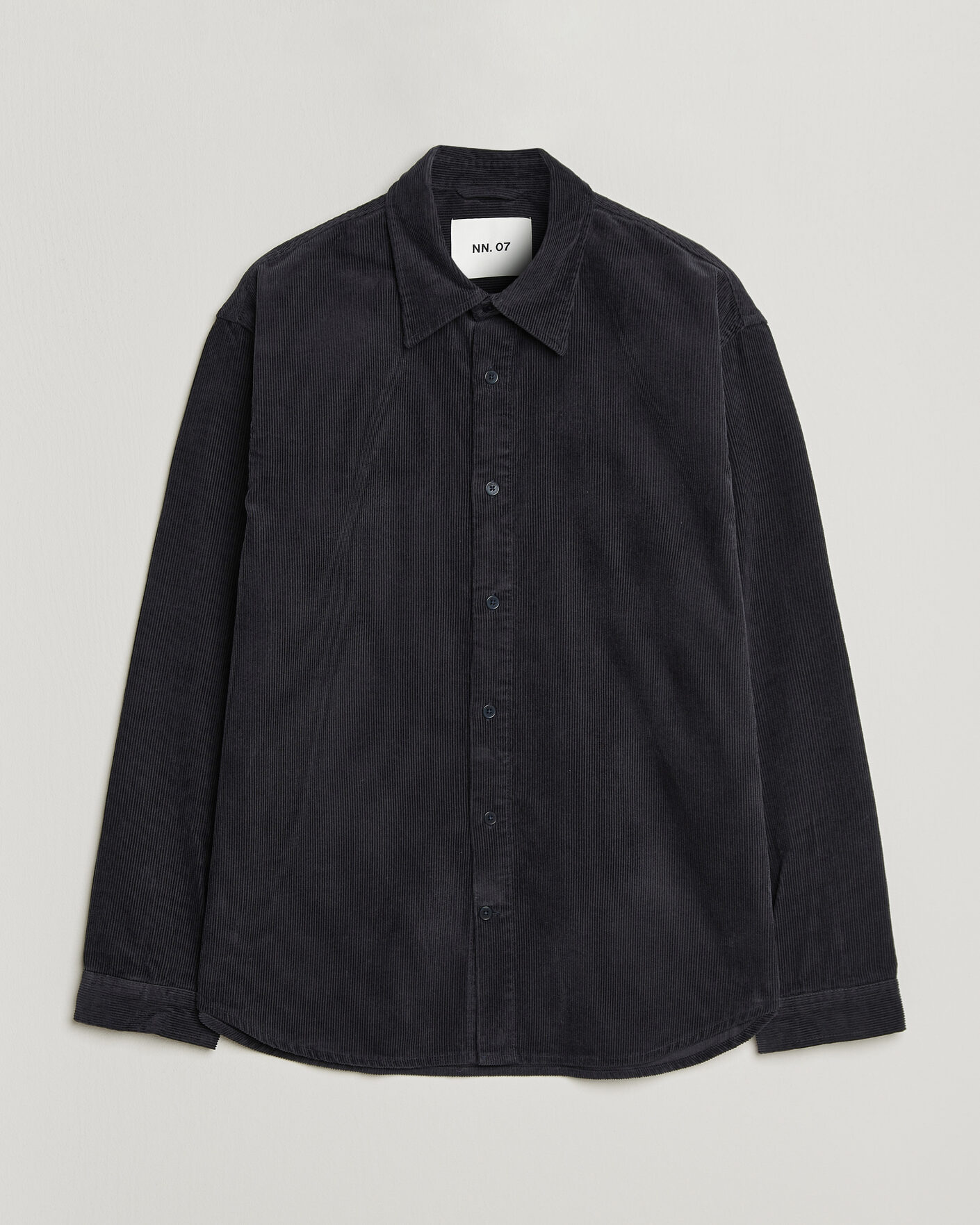 Hombres | Camisas | NN07 | Casper Corduroy Overshirt Deep Navy