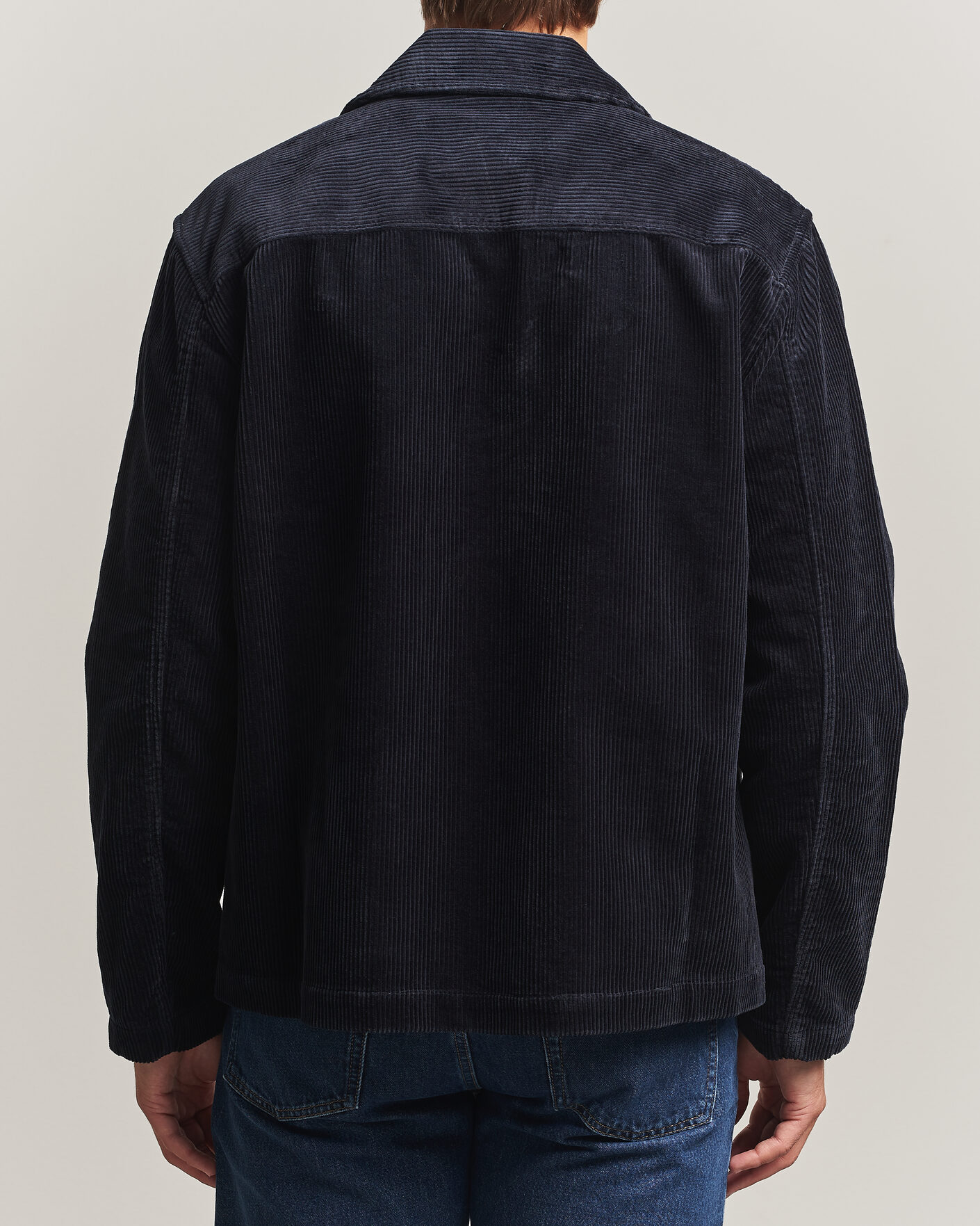 Hombres | Camisas | NN07 | Morgan Corduroy Overshirt Deep Navy