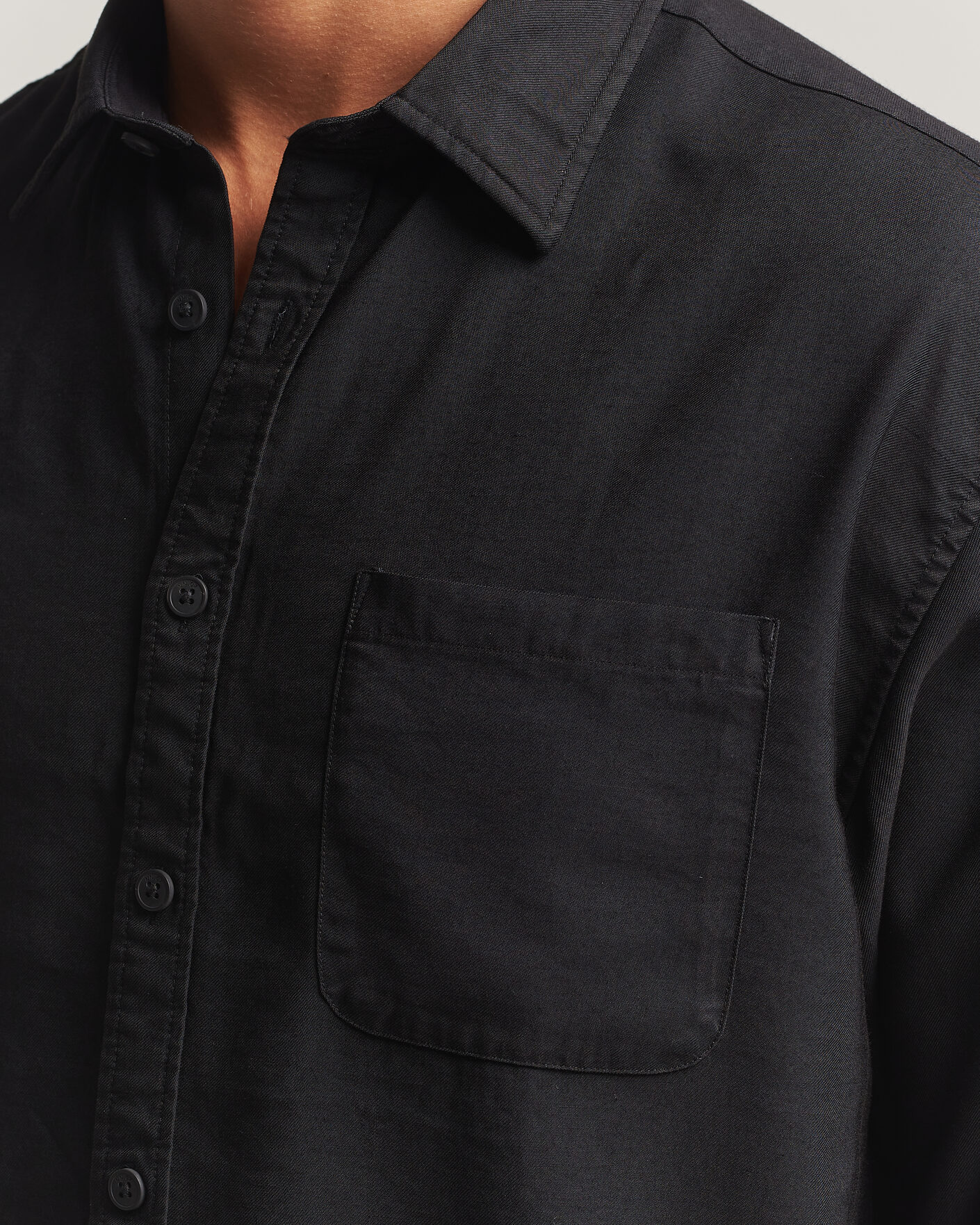 Hombres | Camisas | NN07 | Deon Viscose Shirt Black