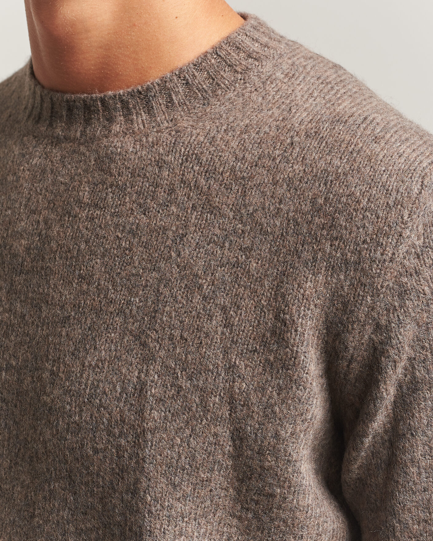 Hombres | Jerséis y prendas de punto | NN07 | Lee Wool Knitted Sweater Tarmac