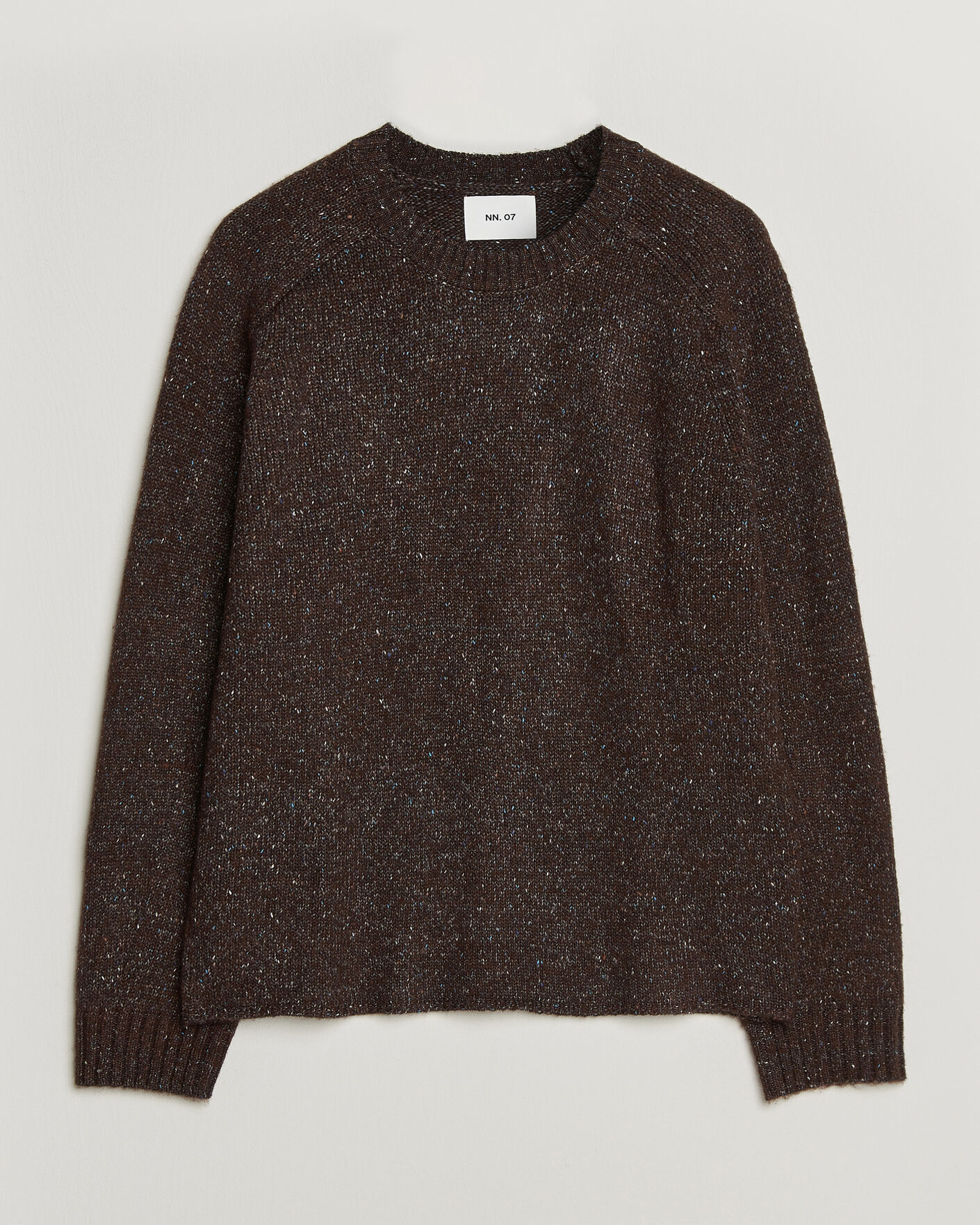 Hombres | Jerséis y prendas de punto | NN07 | Jim Neps Wool Knitted Sweater Deep Truffle