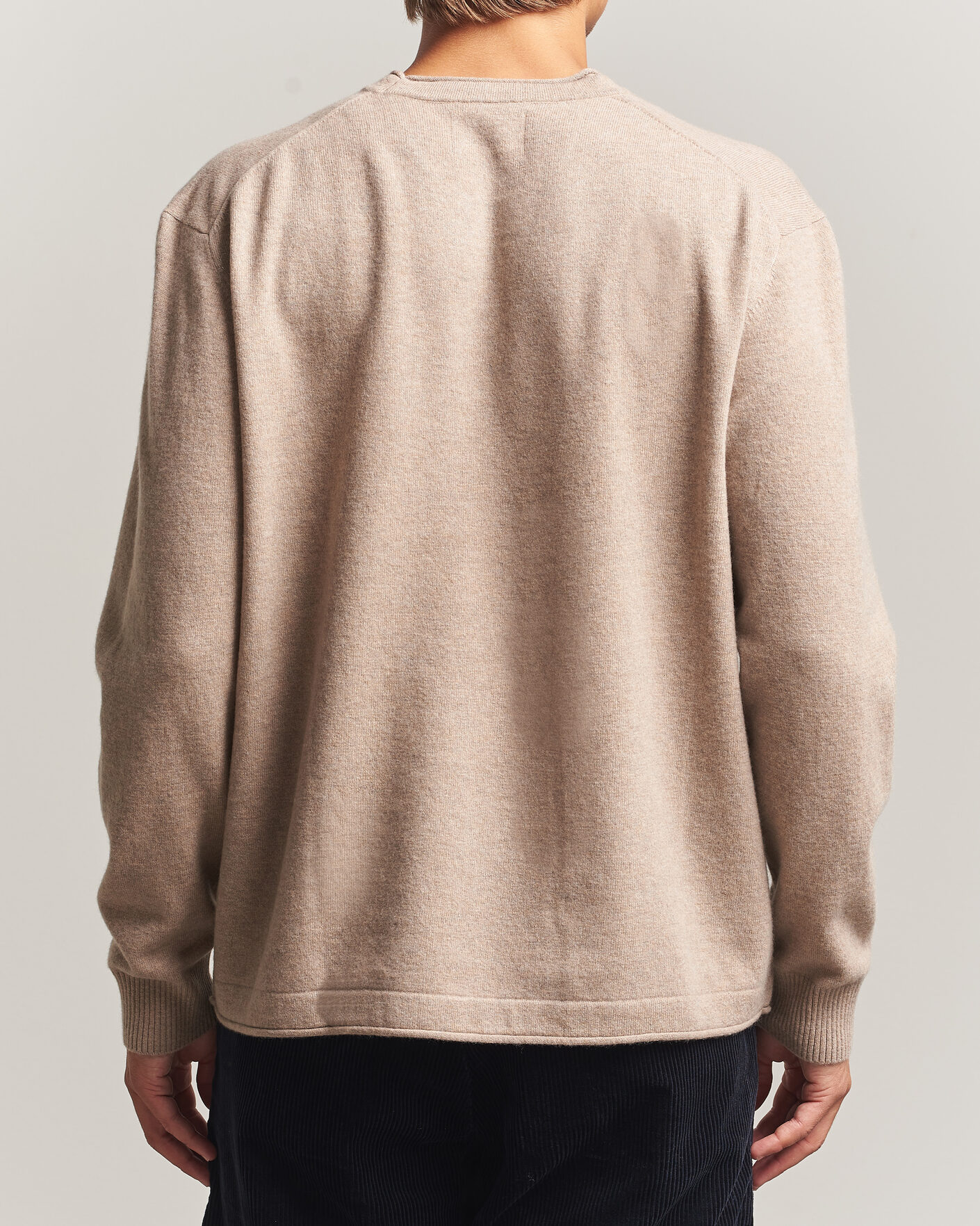 Hombres | Jerséis y prendas de punto | NN07 | Sammy Wool Knitted Sweater Clay Melange