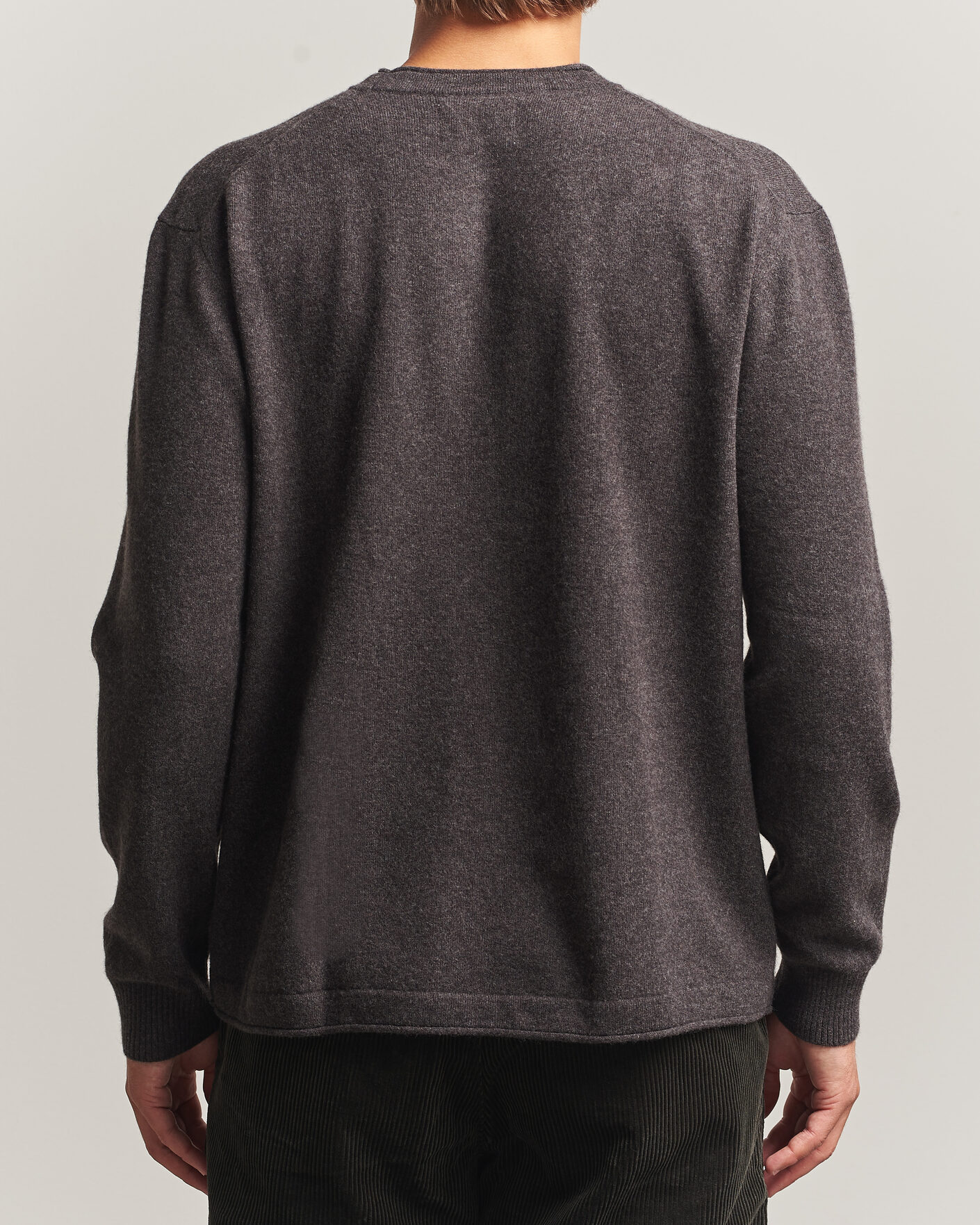 Hombres | Jerséis y prendas de punto | NN07 | Sammy Wool Knitted Sweater Earth Melange