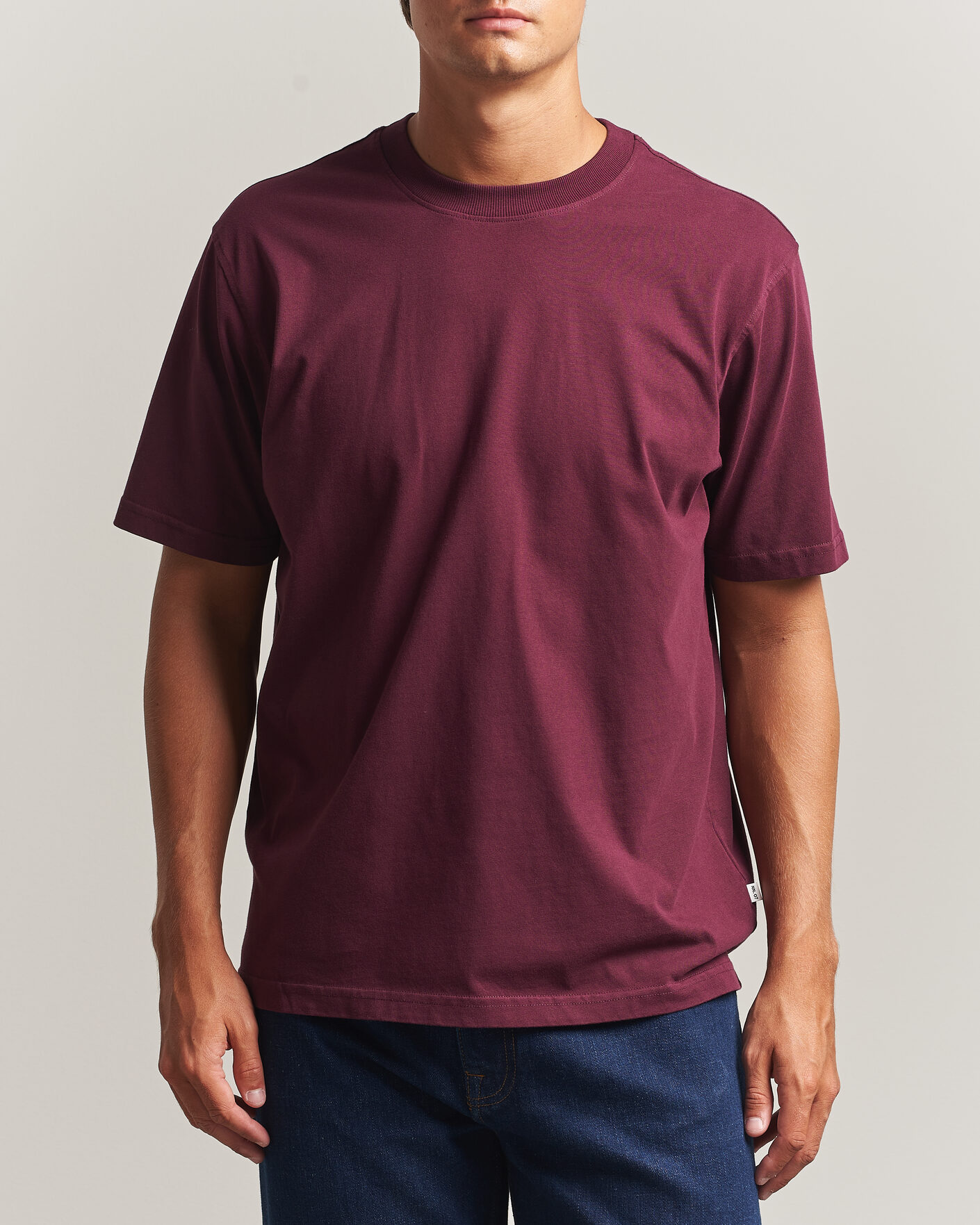 Hombres | Camisetas | NN07 | Adam Crew Neck T-Shirt Winetasting