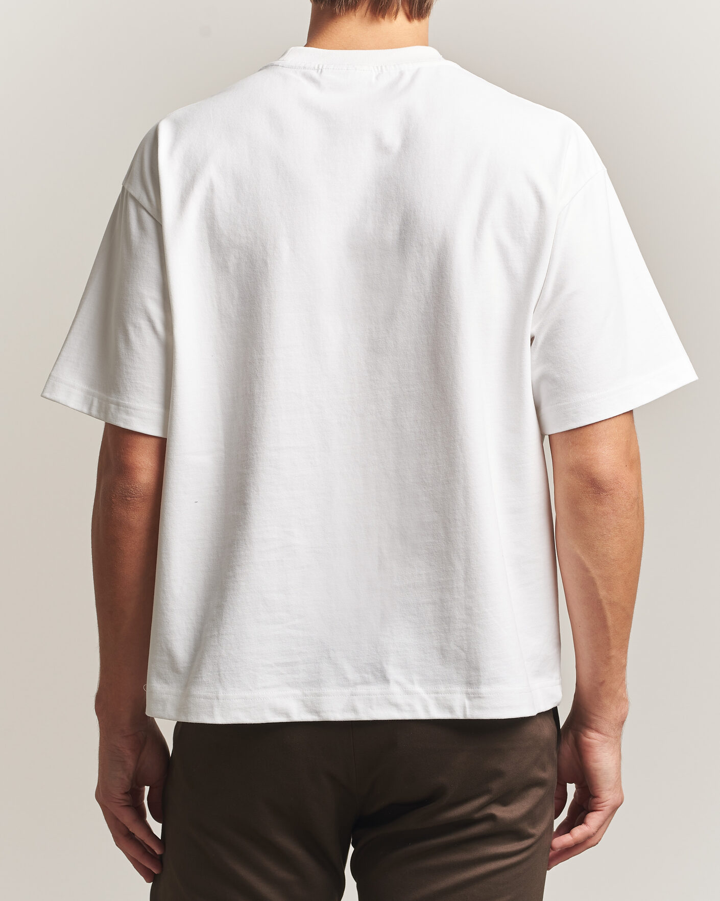 Hombres | Camisetas | NN07 | David Heavy Crew Neck T-Shirt White