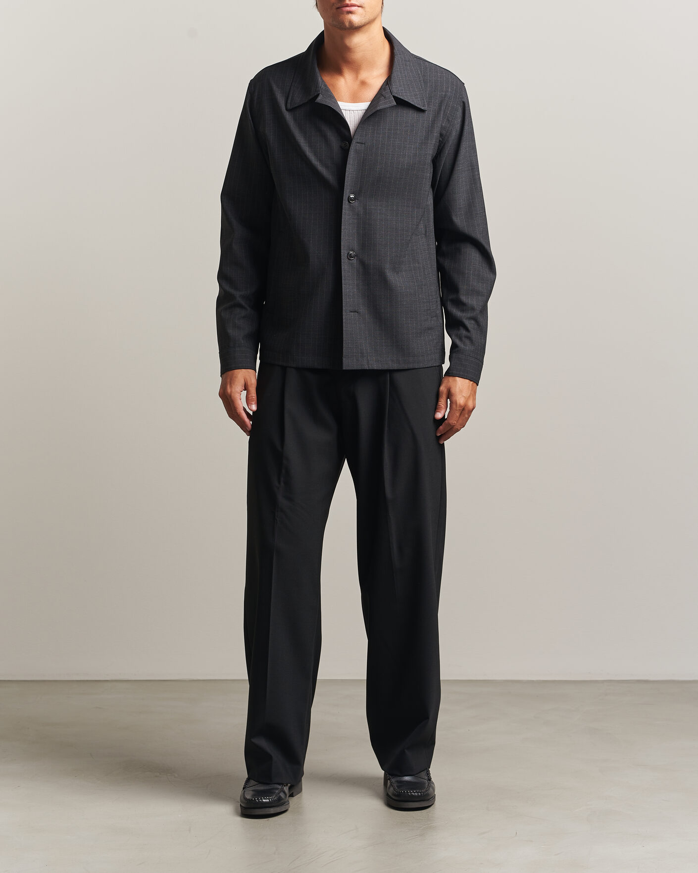 Hombres | Pantalones | NN07 | Kay Wool Trousers Black