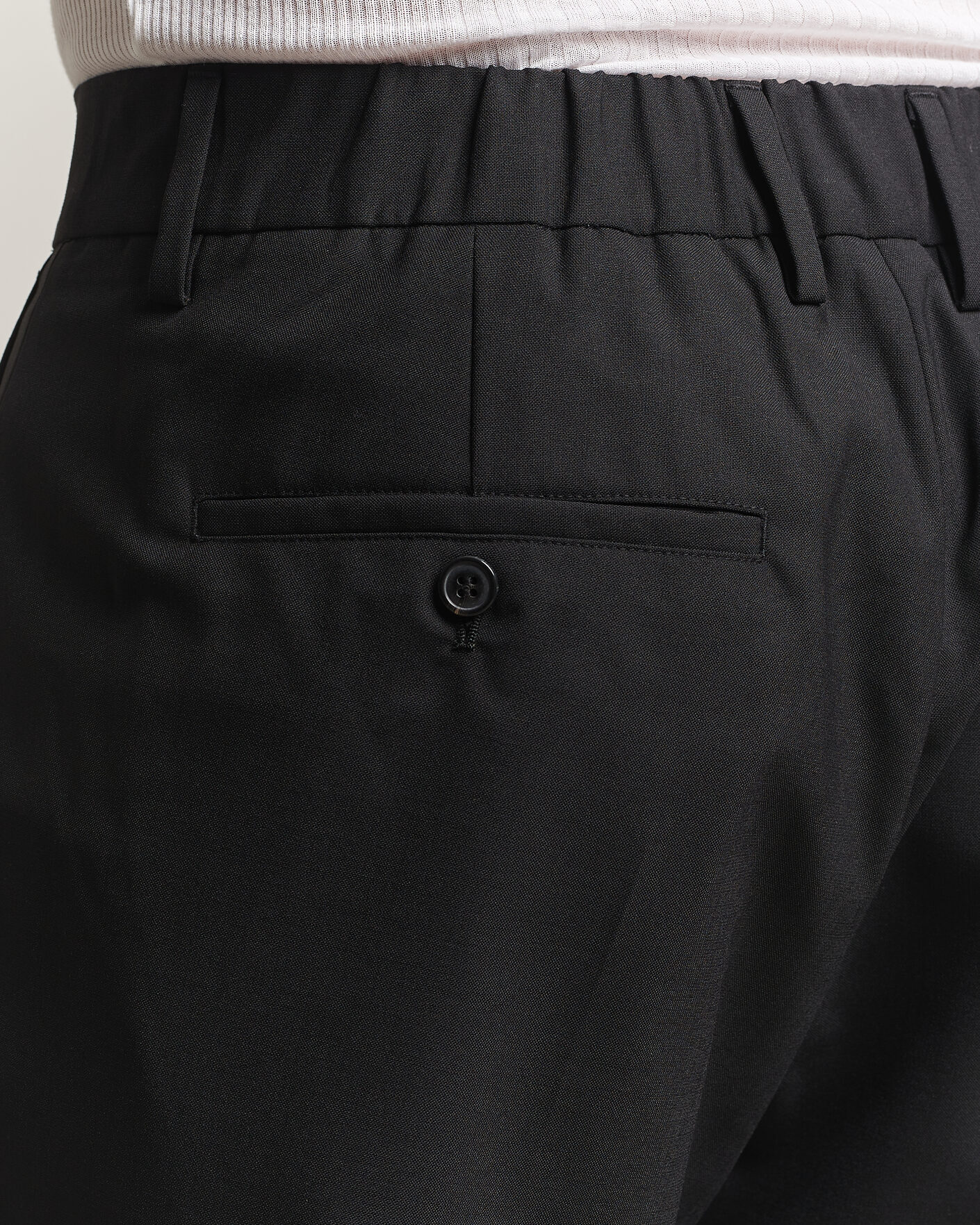 Hombres | Pantalones | NN07 | Kay Wool Trousers Black