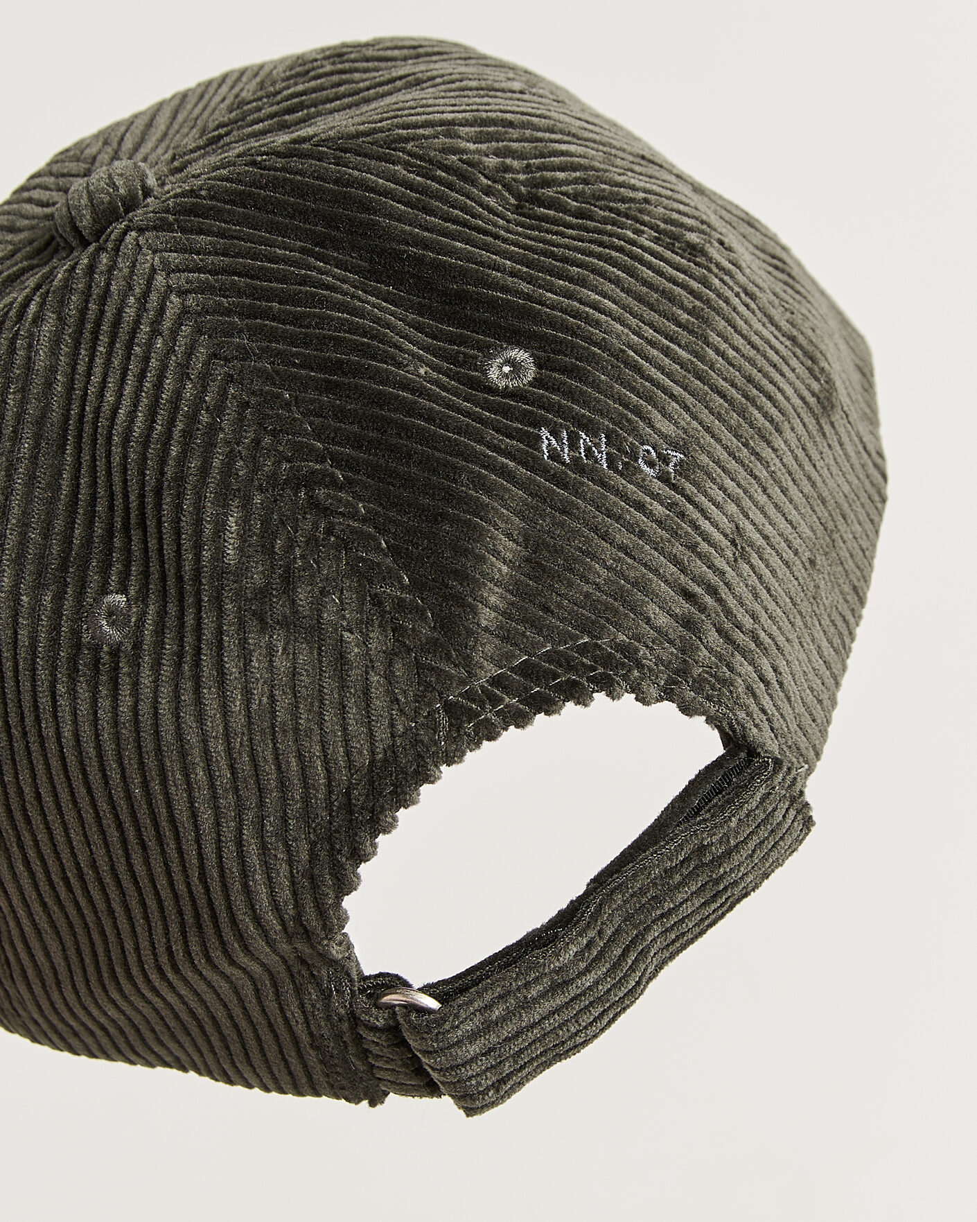 Hombres | Sombreros y gorras | NN07 | Corduroy Dad Cap Dark Army