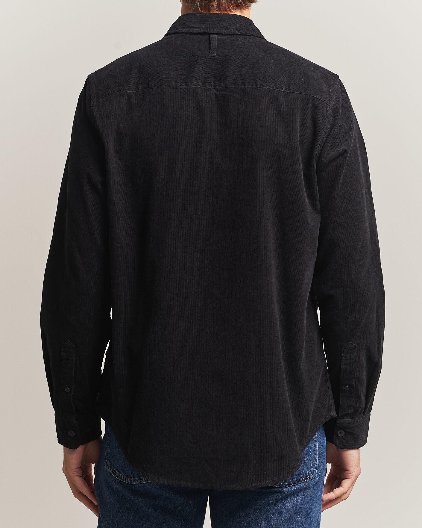 Hombres | Camisas | NN07 | Asher Baby Cord Shirt Black