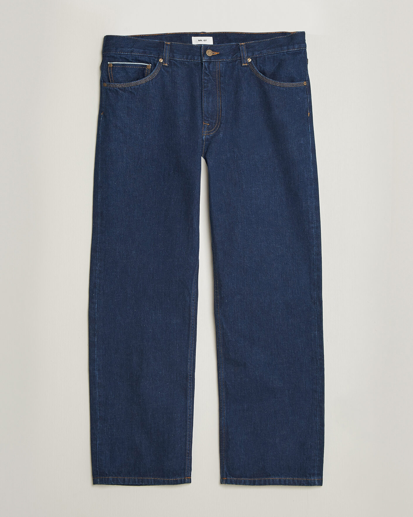 Hombres | Pantalones | NN07 | Otis Selvedge Relaxed Fit Jeans Raw Indigo