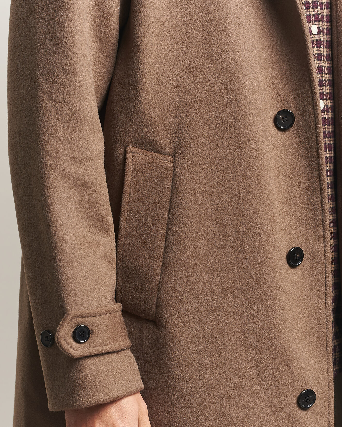 Hombres | Abrigos y chaquetas | NN07 | Gibson Wool/Cashmere Coat Desert Clay
