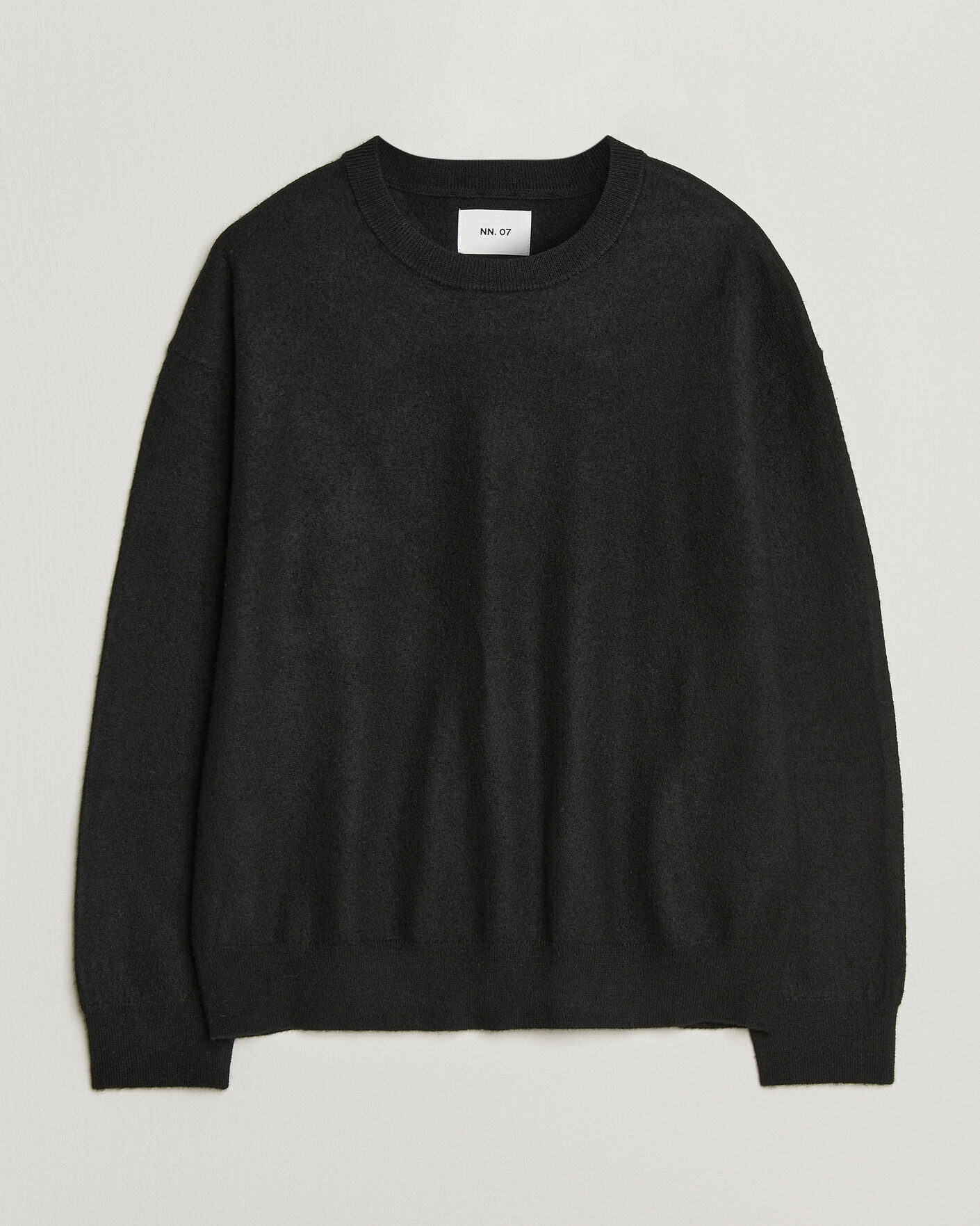 Hombres | Jerséis y prendas de punto | NN07 | Jasper Soft Boiled Wool Sweater Black