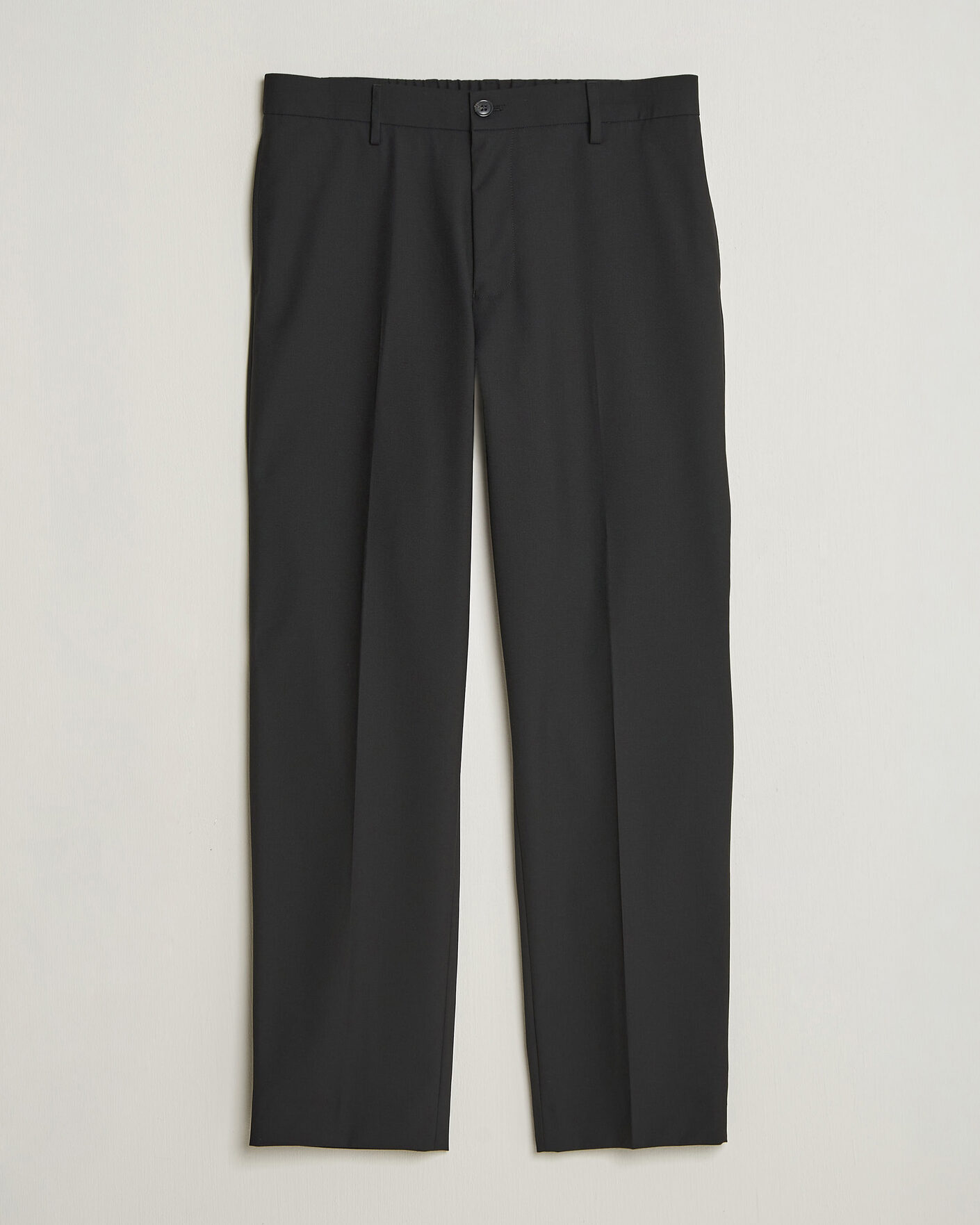 Hombres | Pantalones | NN07 | Brendan Wool Drawstring Trousers Black